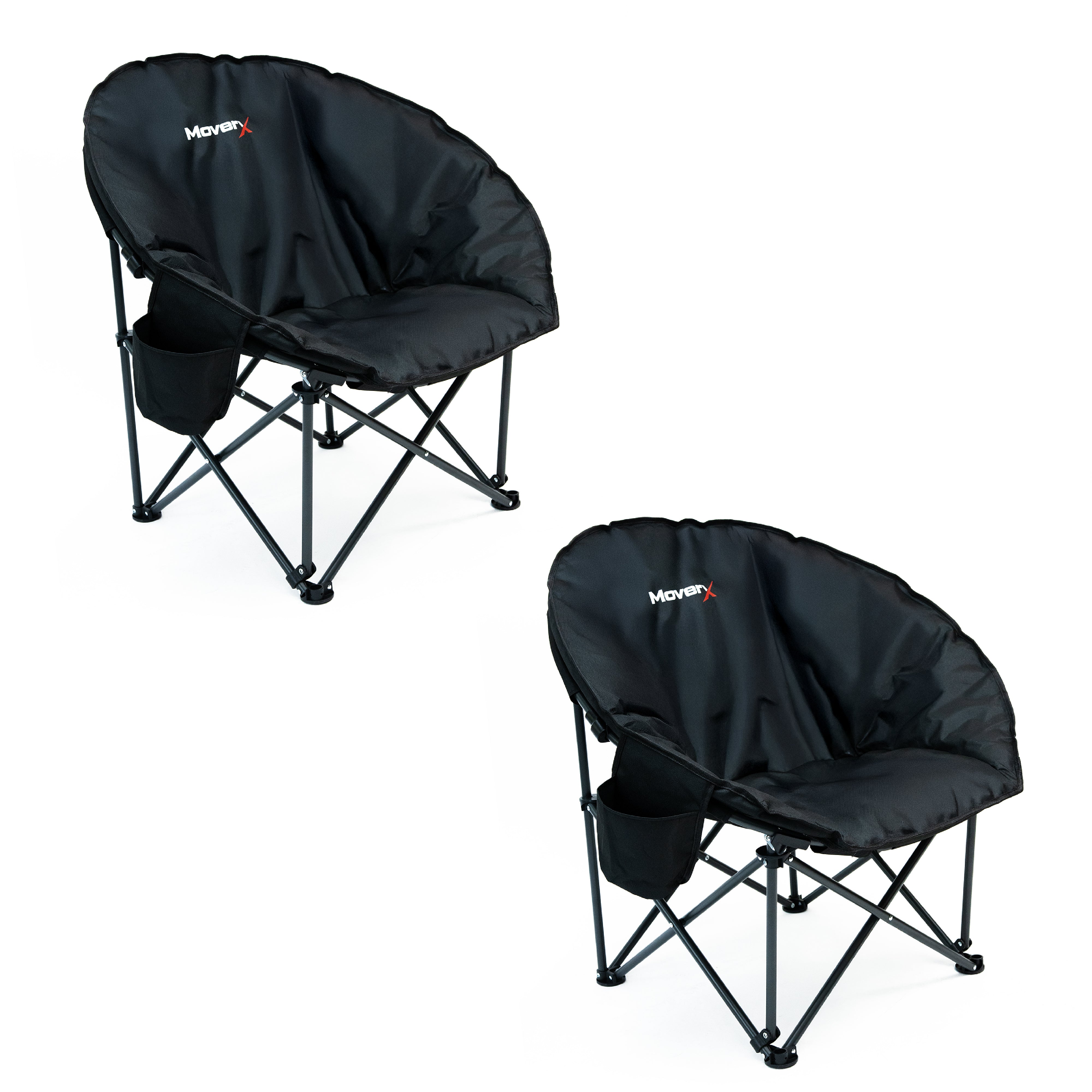 Lightweight Moon Camping Chair - Capacity 150kg
