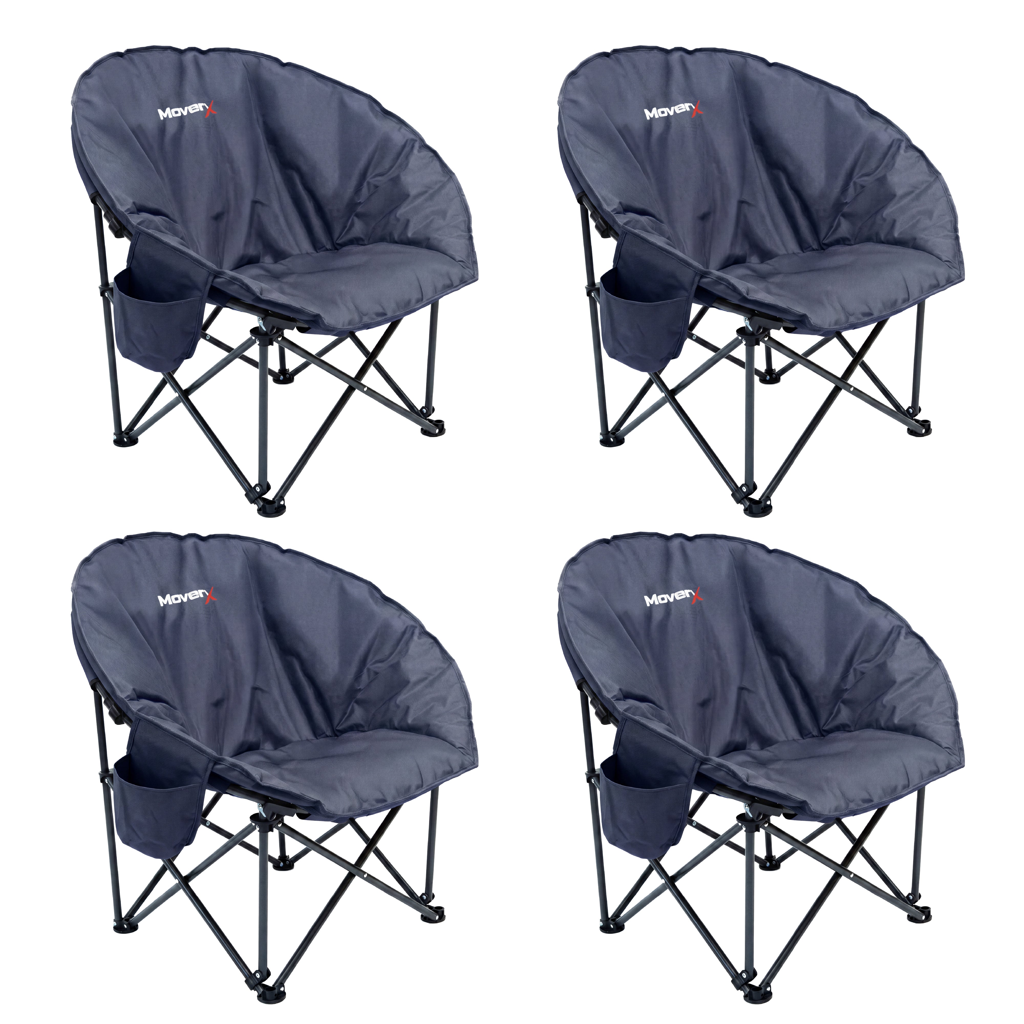 Lightweight Moon Camping Chair - Capacity 150kg