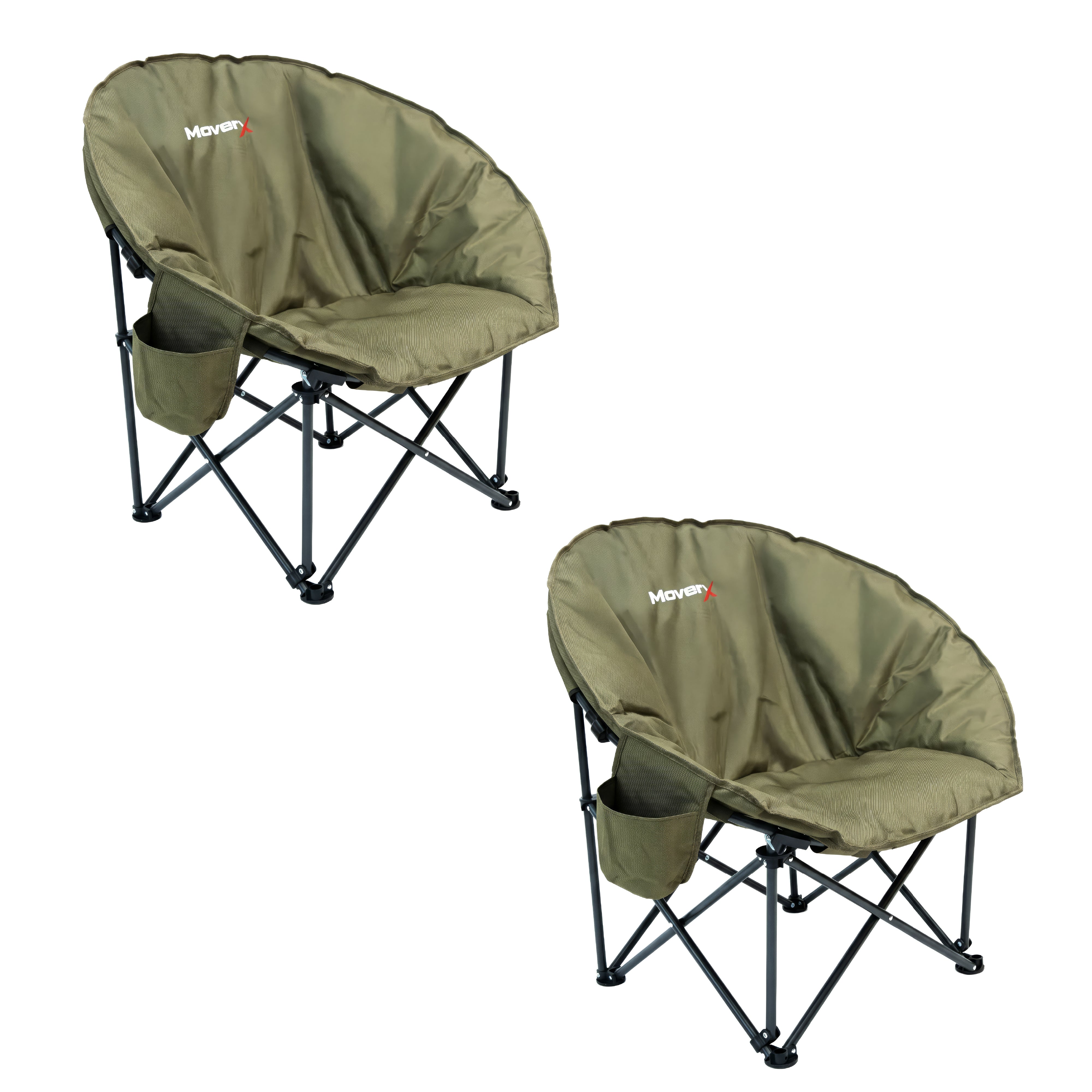Lightweight Moon Camping Chair - Capacity 150kg