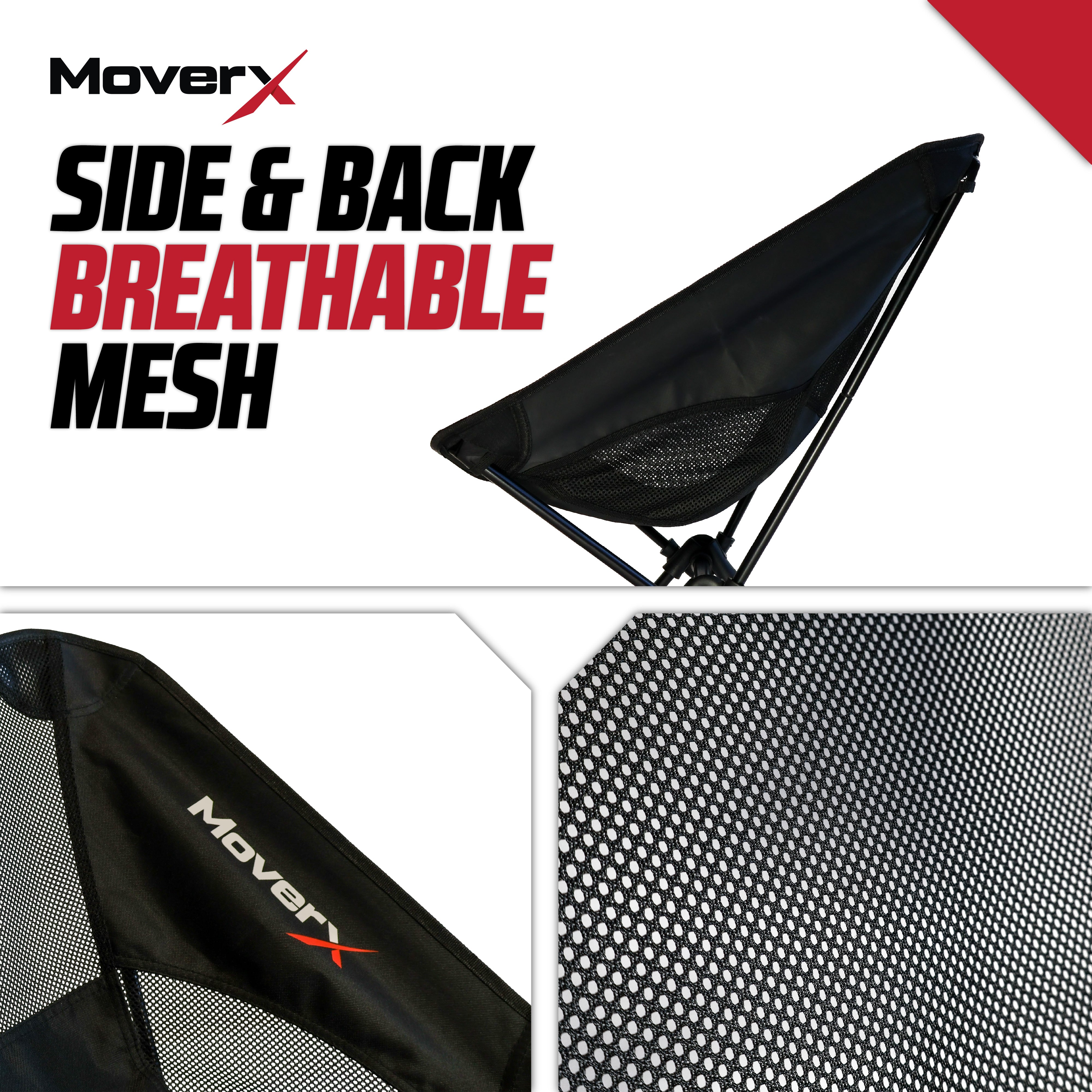 MoverX Ultra Lightweight Low Camping Chair