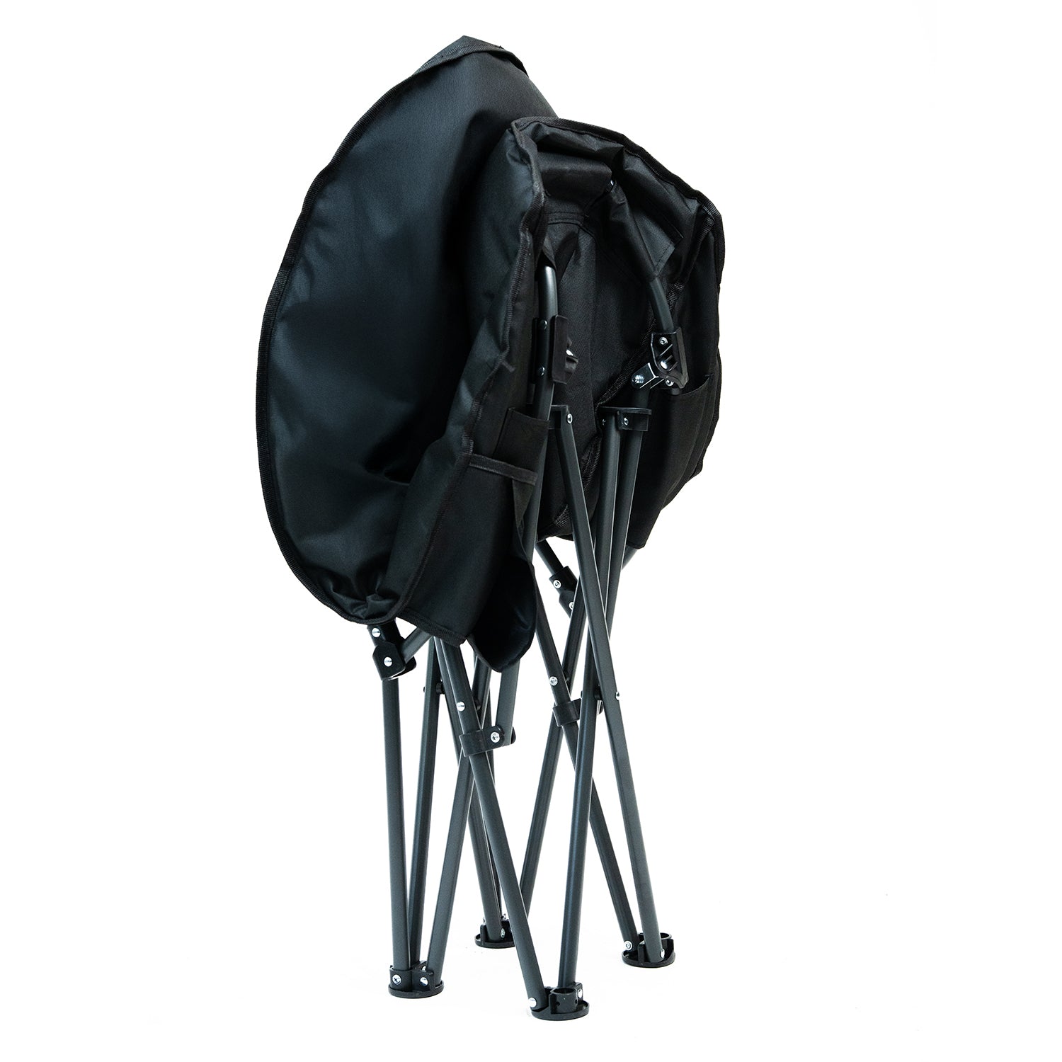 MoverX Lightweight Moon Camping Chair, Padded Armchair with Pocket