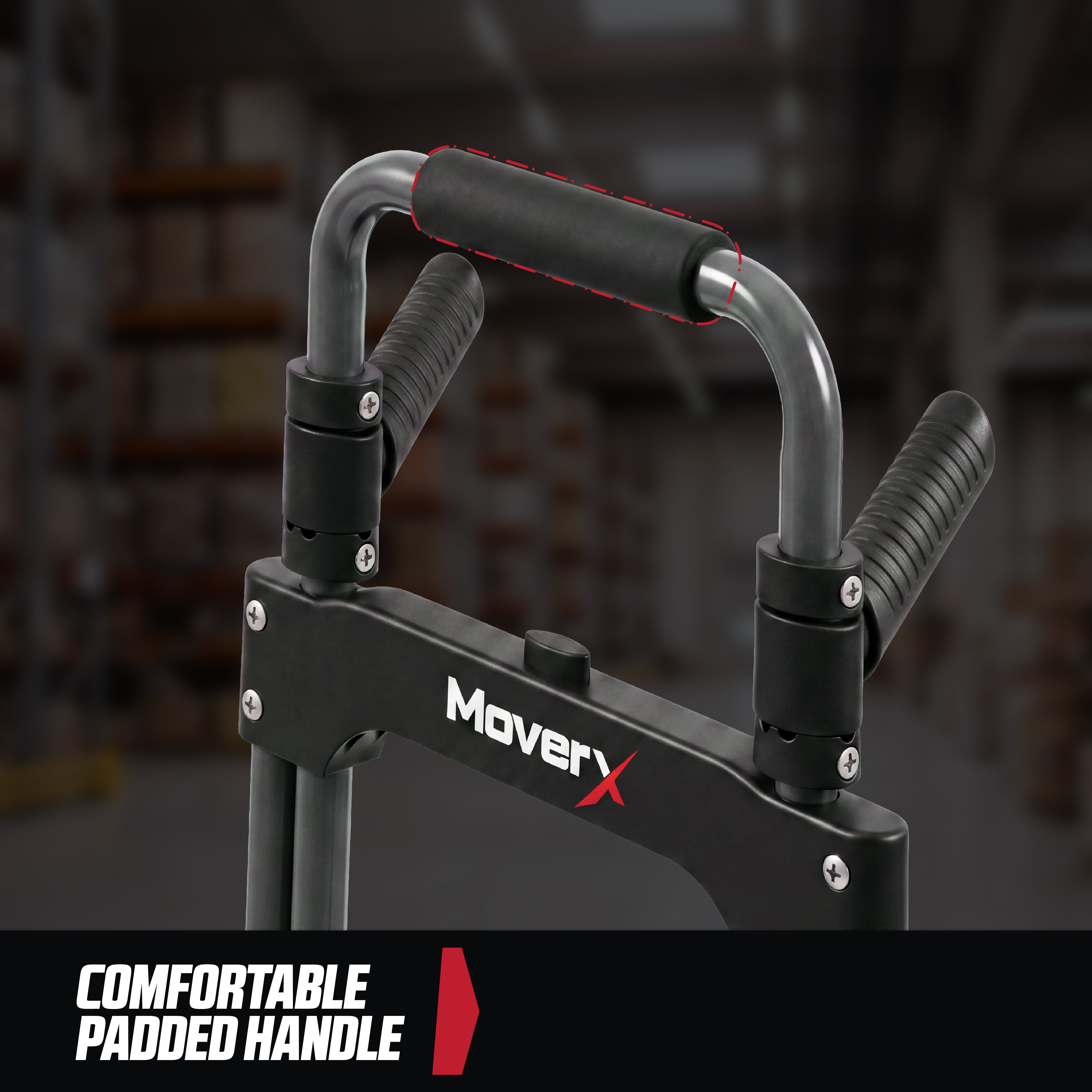 MoverX Sack Truck Folding Aluminium, Capacity 150kg