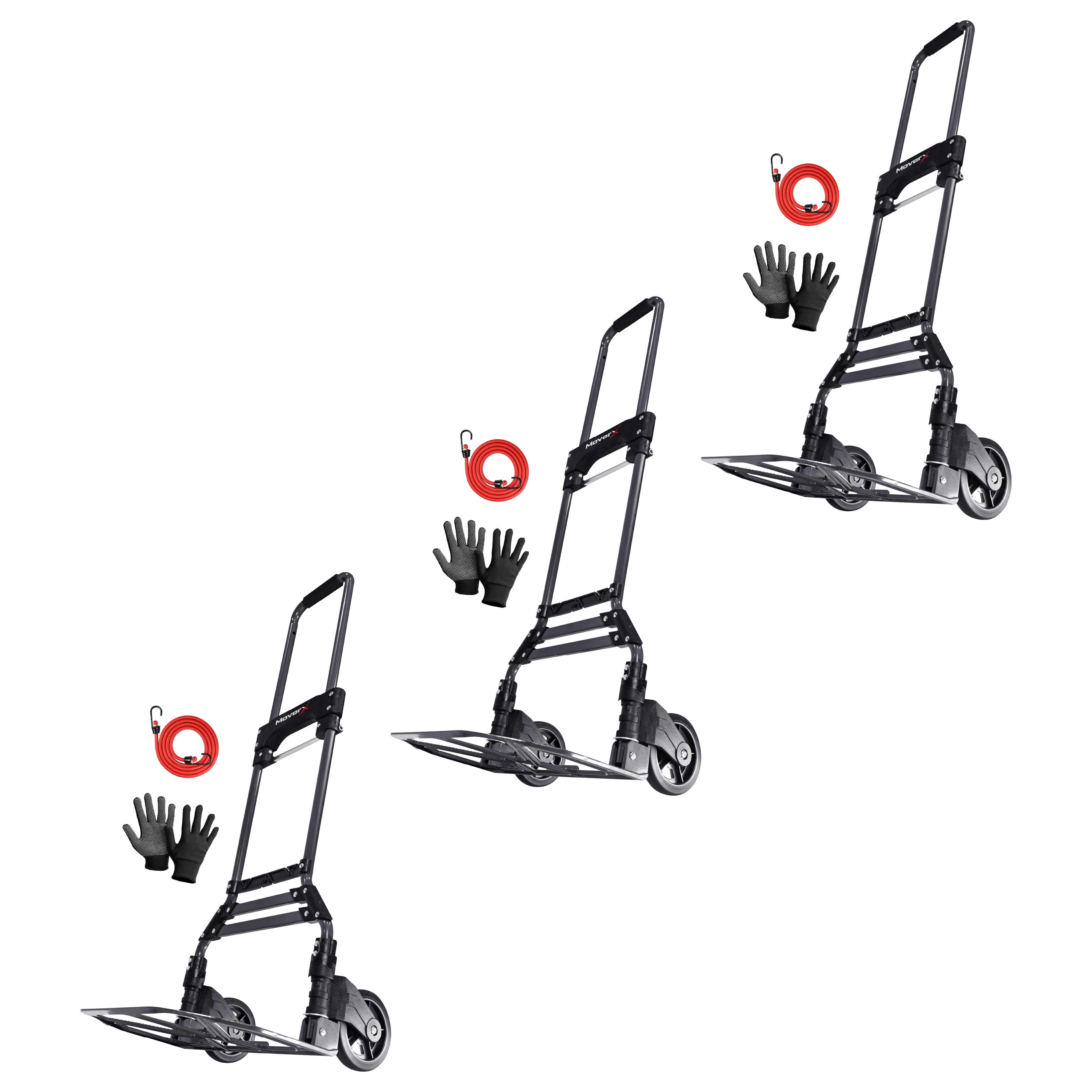 MoverX Sack Truck Folding Aluminium, Capacity 85kg