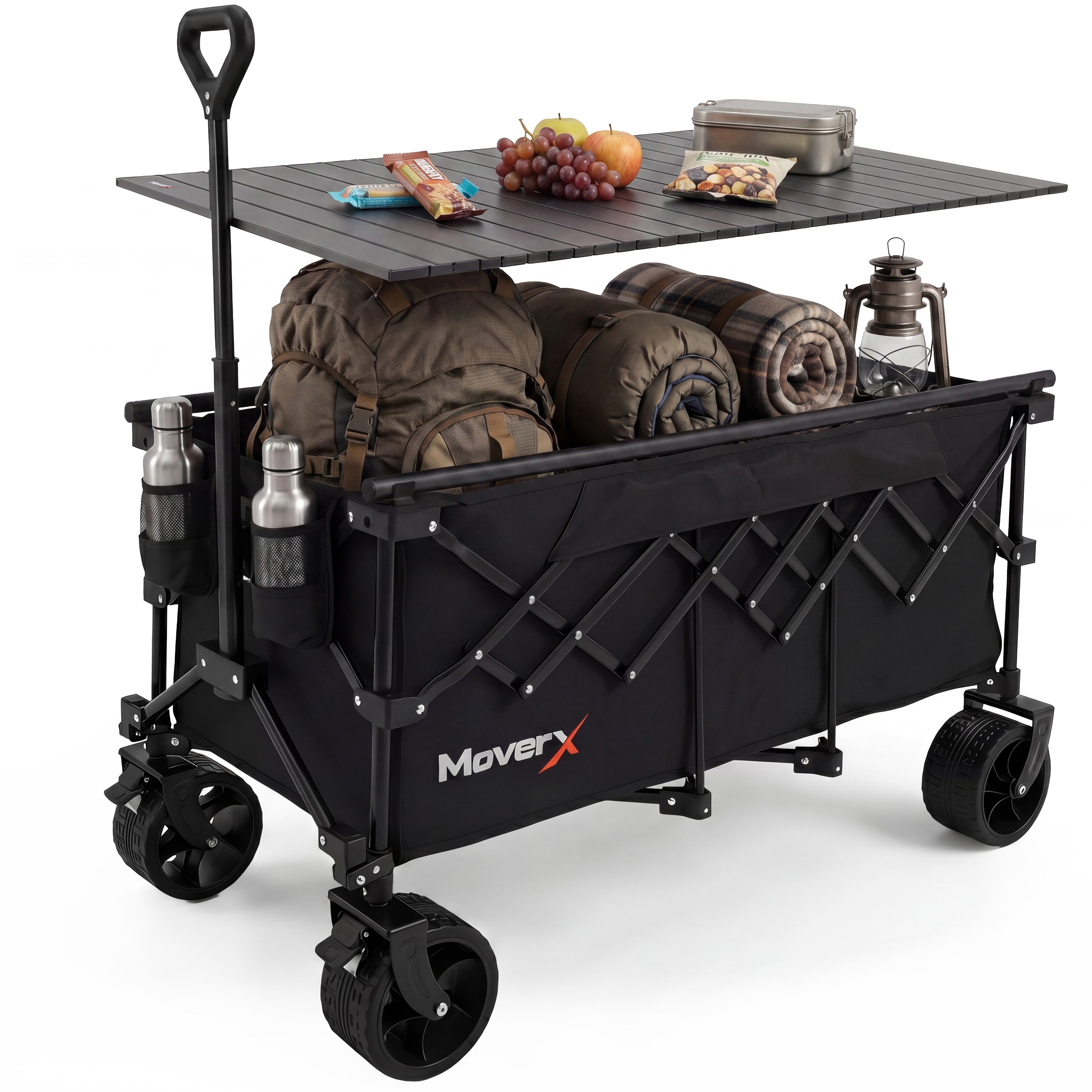 MoverX 300L/180kg Camping Tabletop Trolley - Black