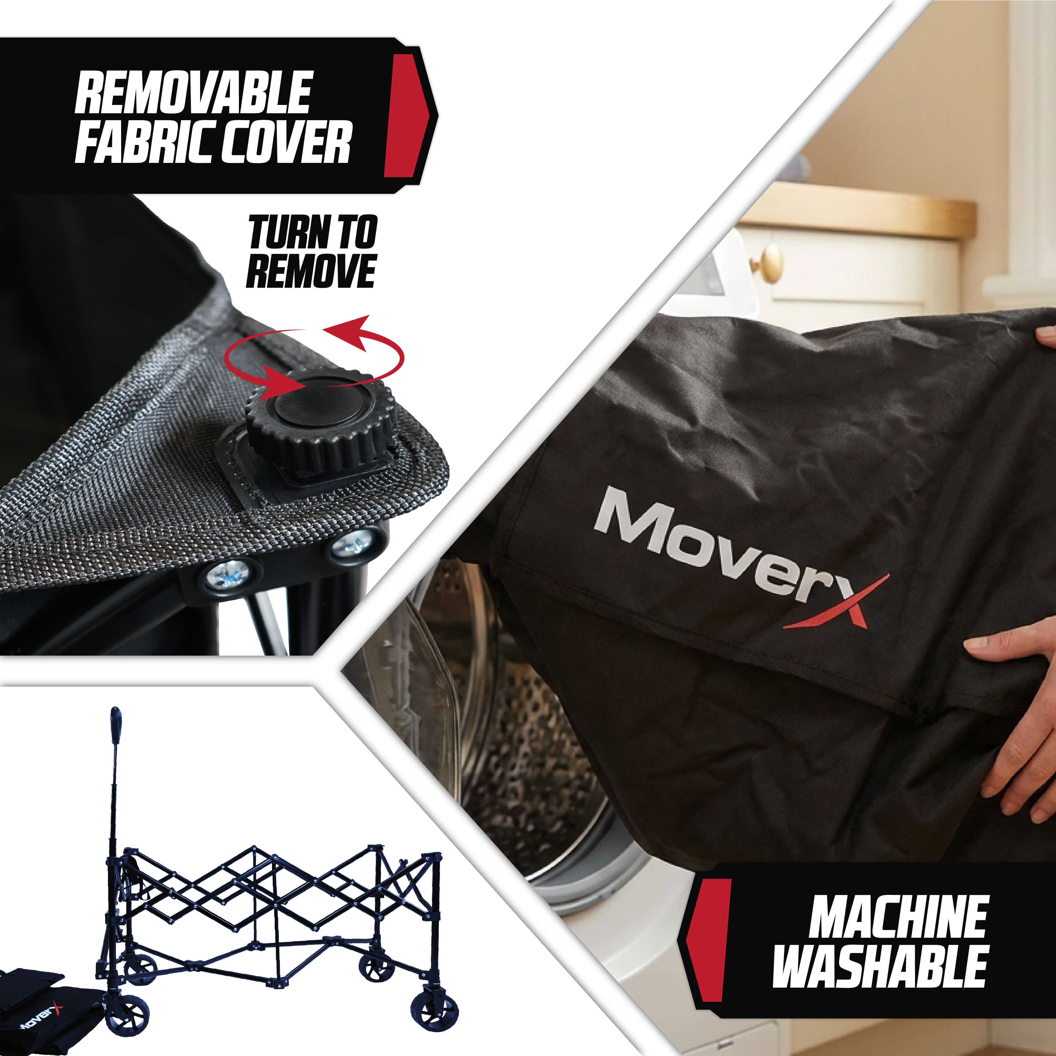 MoverX 220L Folding Camping Trolley