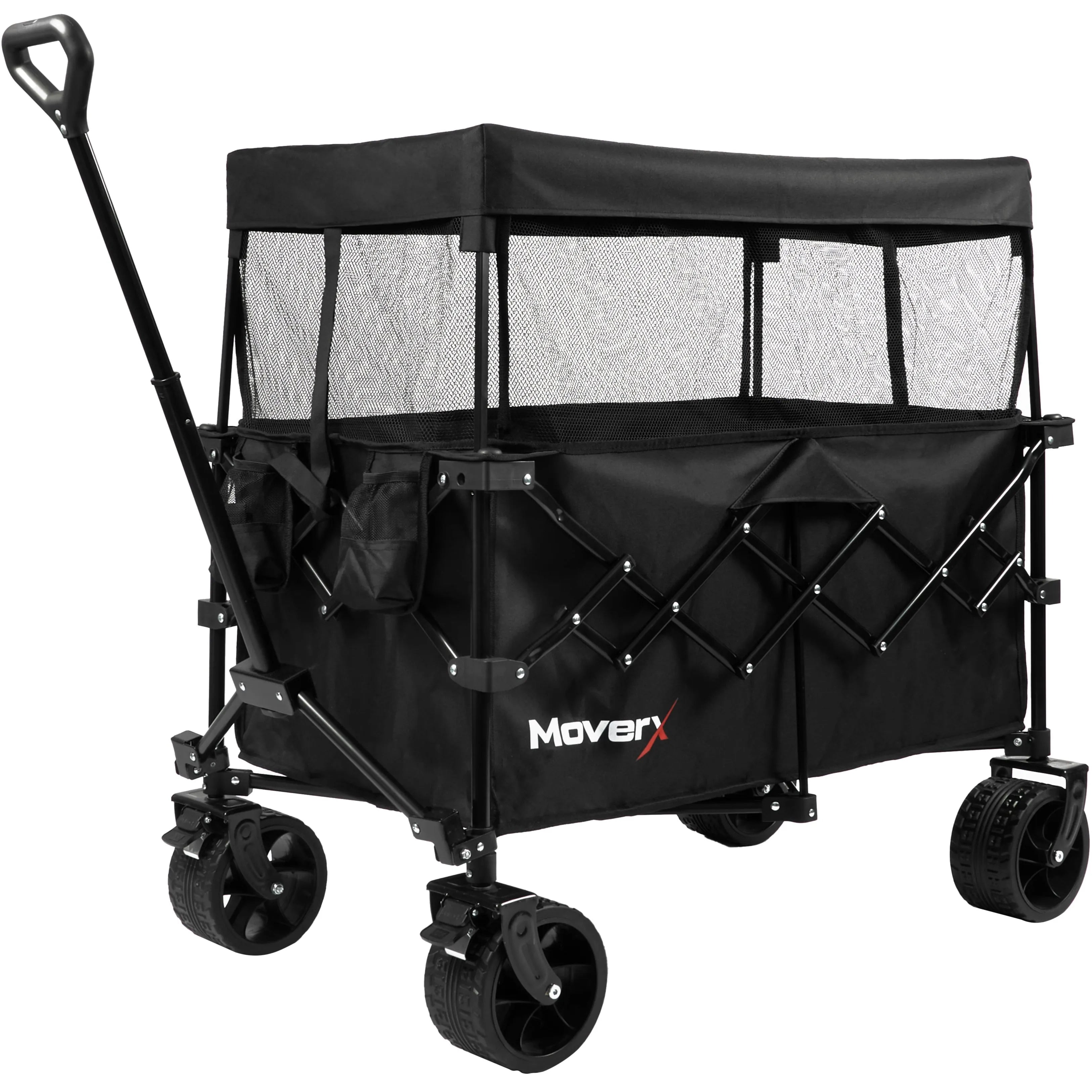 MoverX 200L Folding Festival Wagon With Canopy