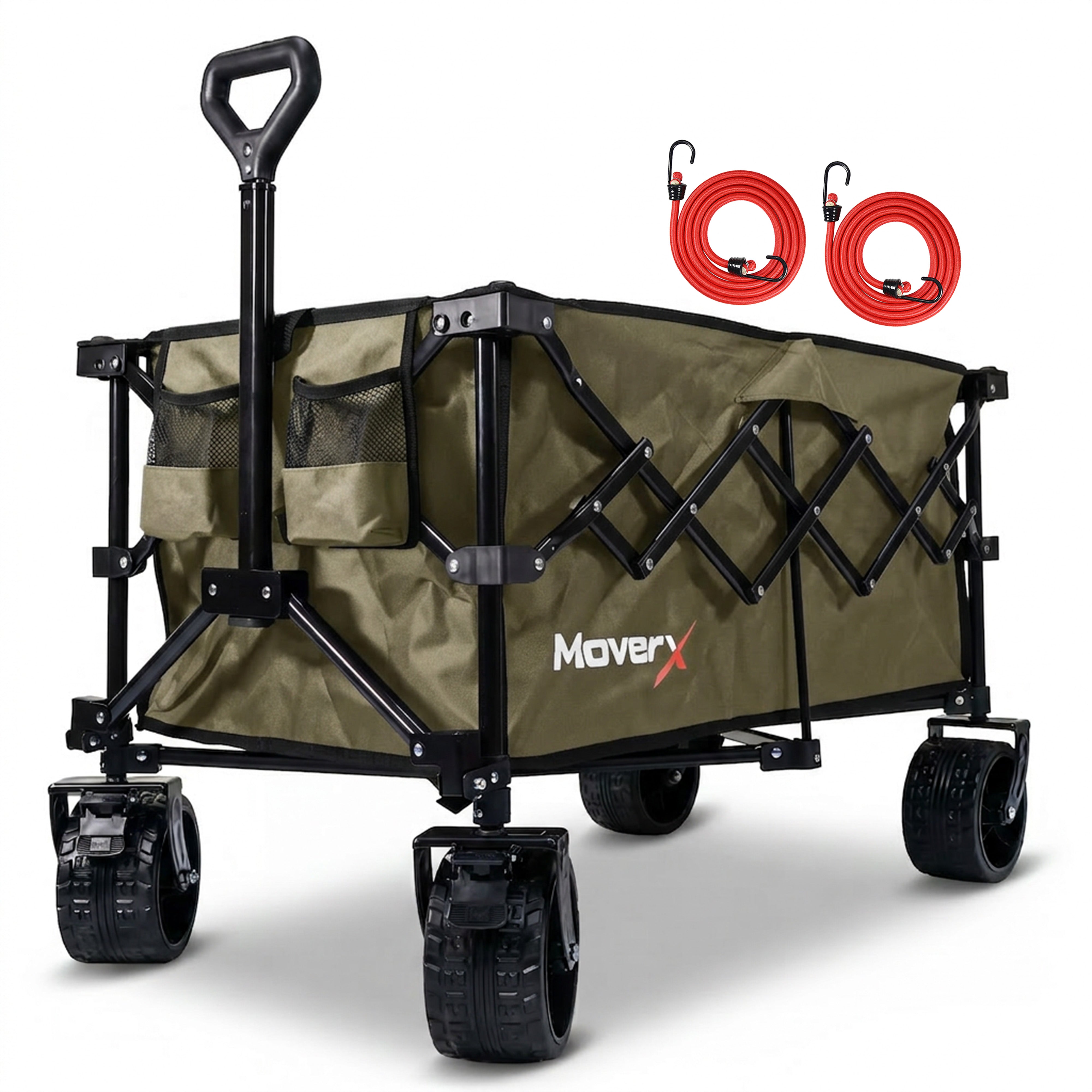 MoverX 200L Folding Camping Trolley Festival Wagon