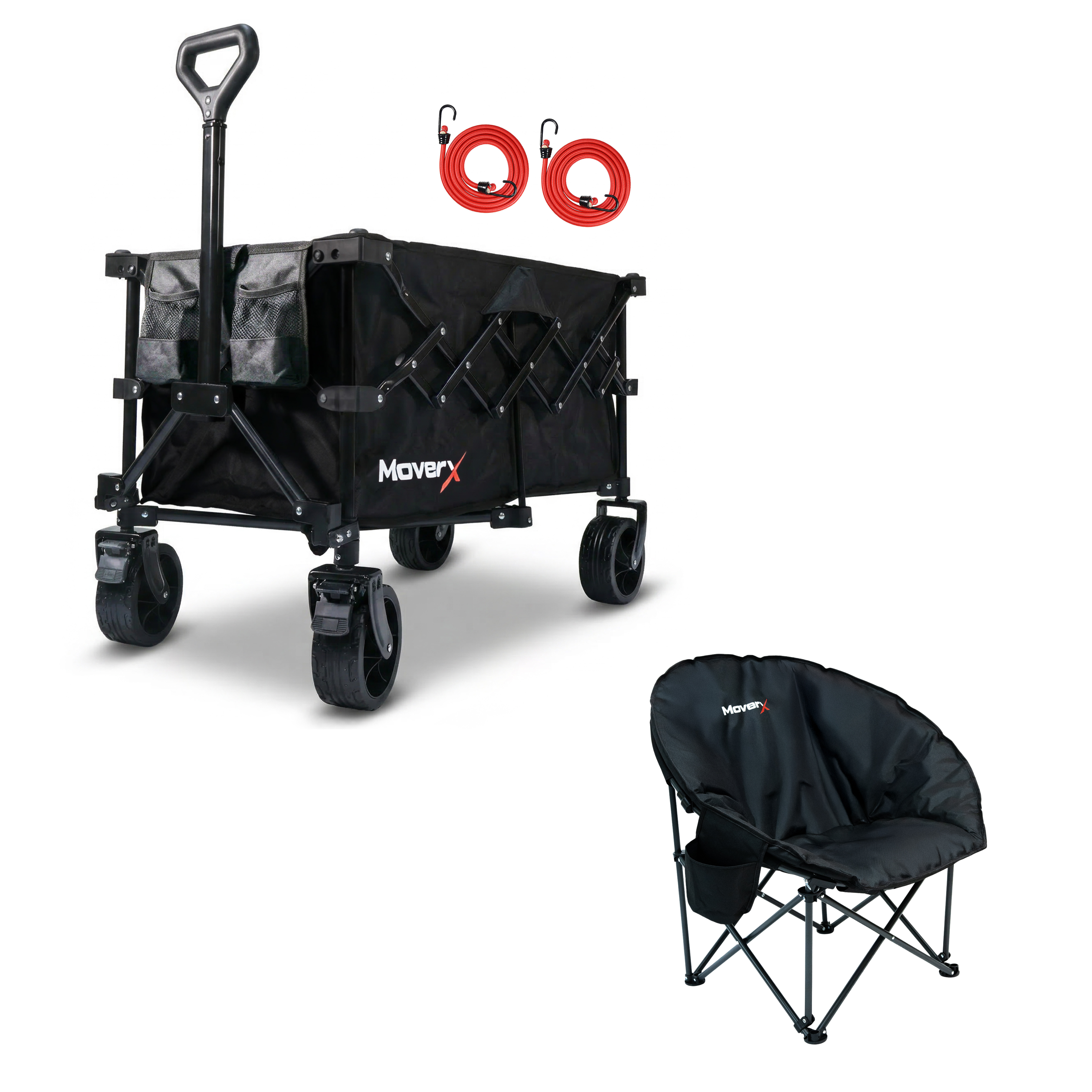 120L Trolley & Moon Camping Chair Bundle