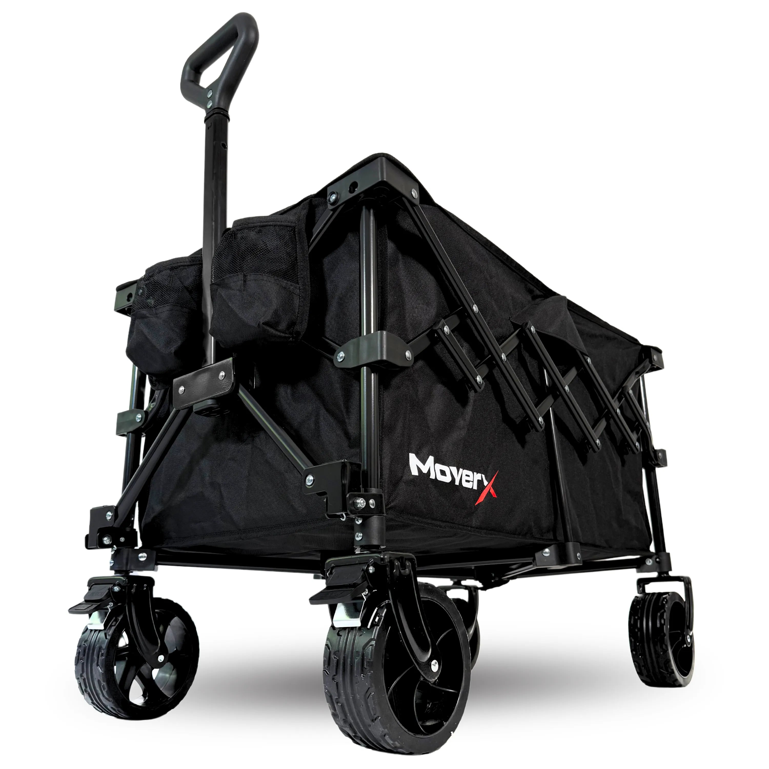 MoverX 120L Folding Camping Trolley Festival Wagon