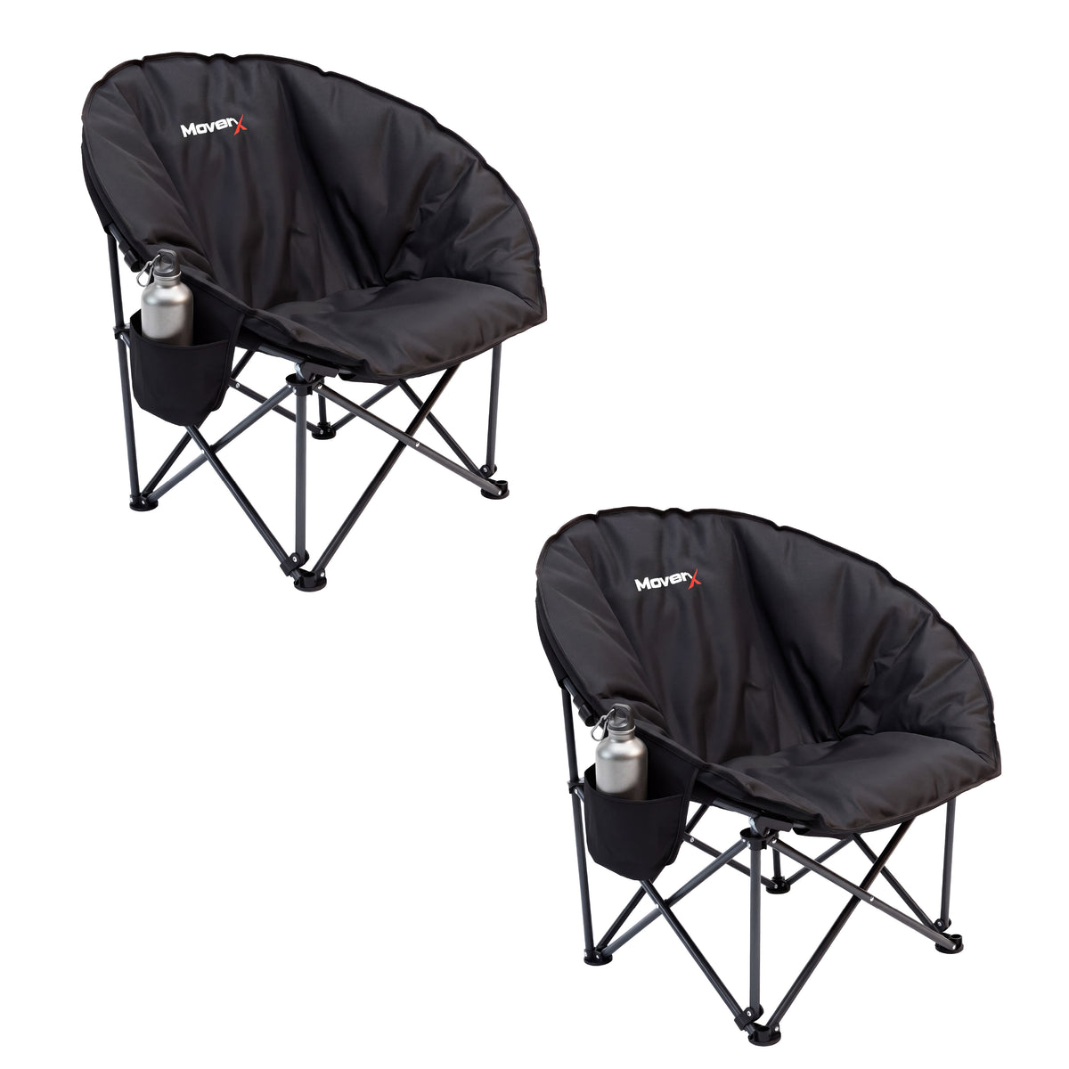 MoverX Lightweight Moon Camping Chair, Capacity 150kg