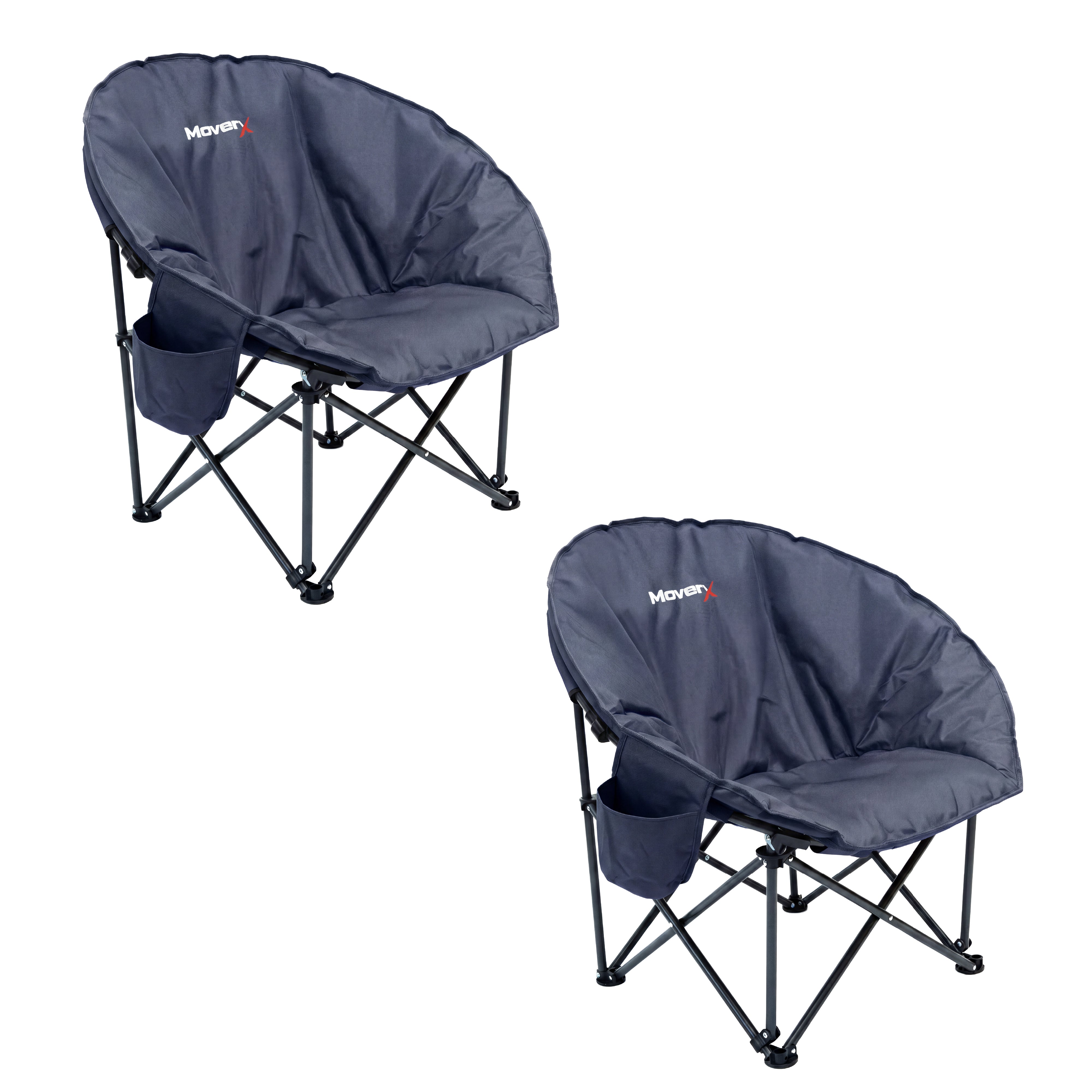 Lightweight Moon Camping Chair - Capacity 150kg