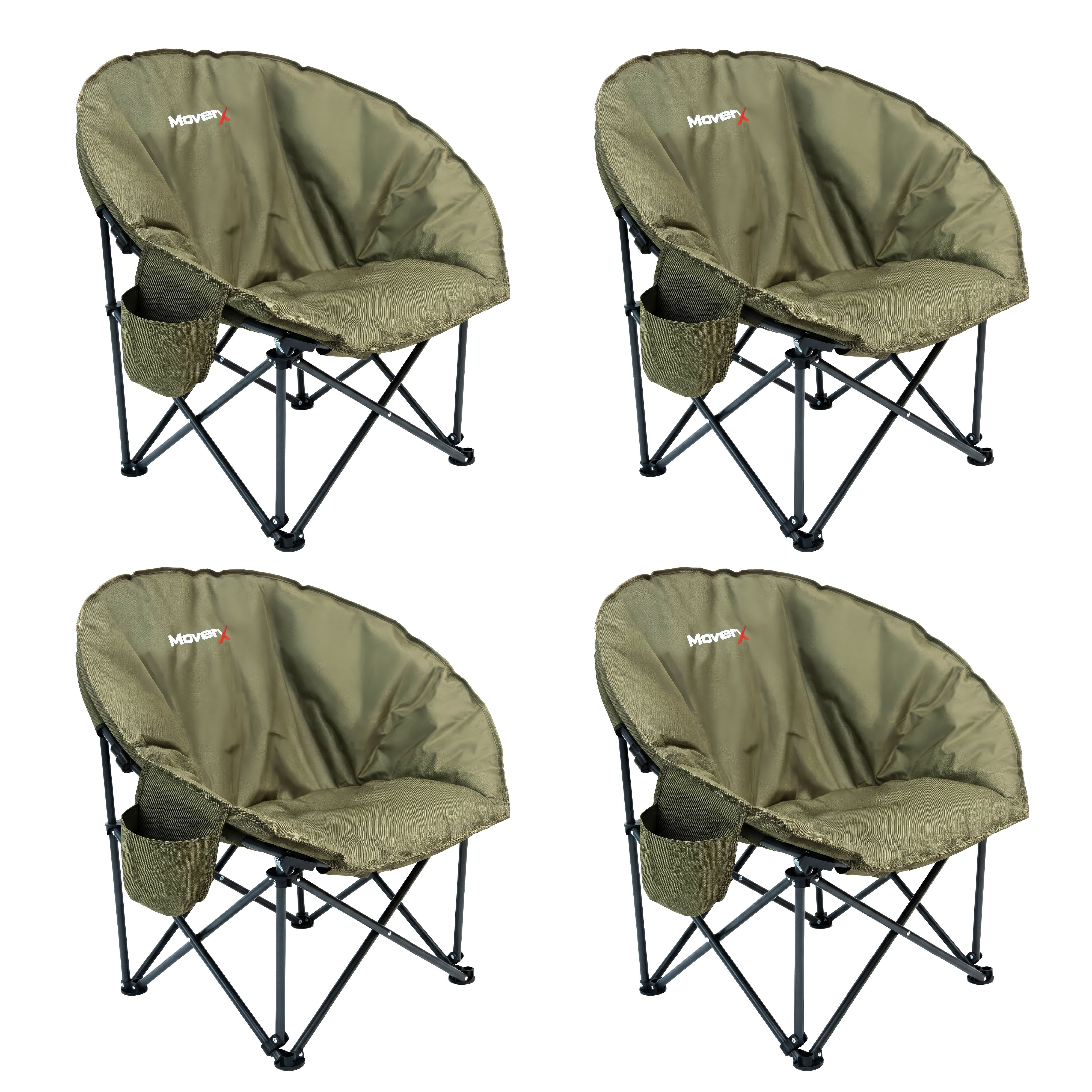 Lightweight Moon Camping Chair - Capacity 150kg
