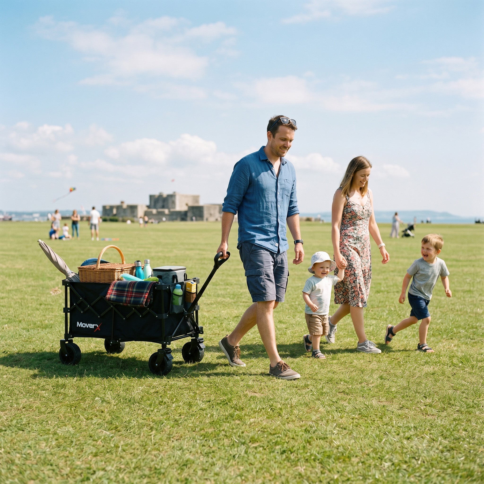 120L Trolley & Moon Camping Chair Bundle