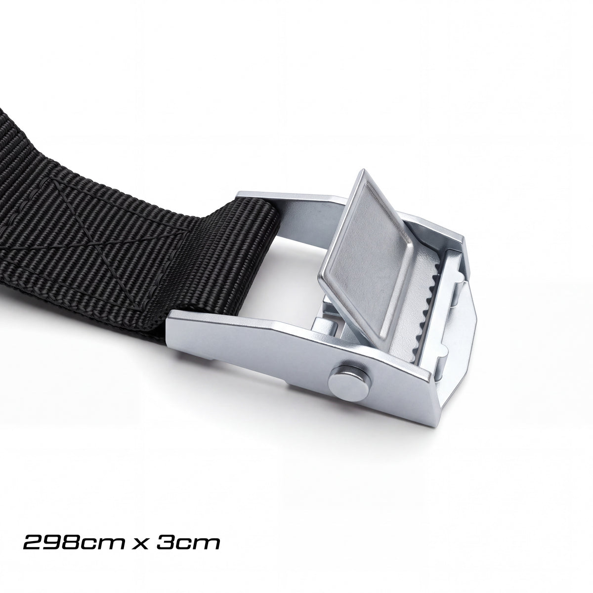 MoverX Tie Down Straps with Cam Buckle, 298cm x 3cm