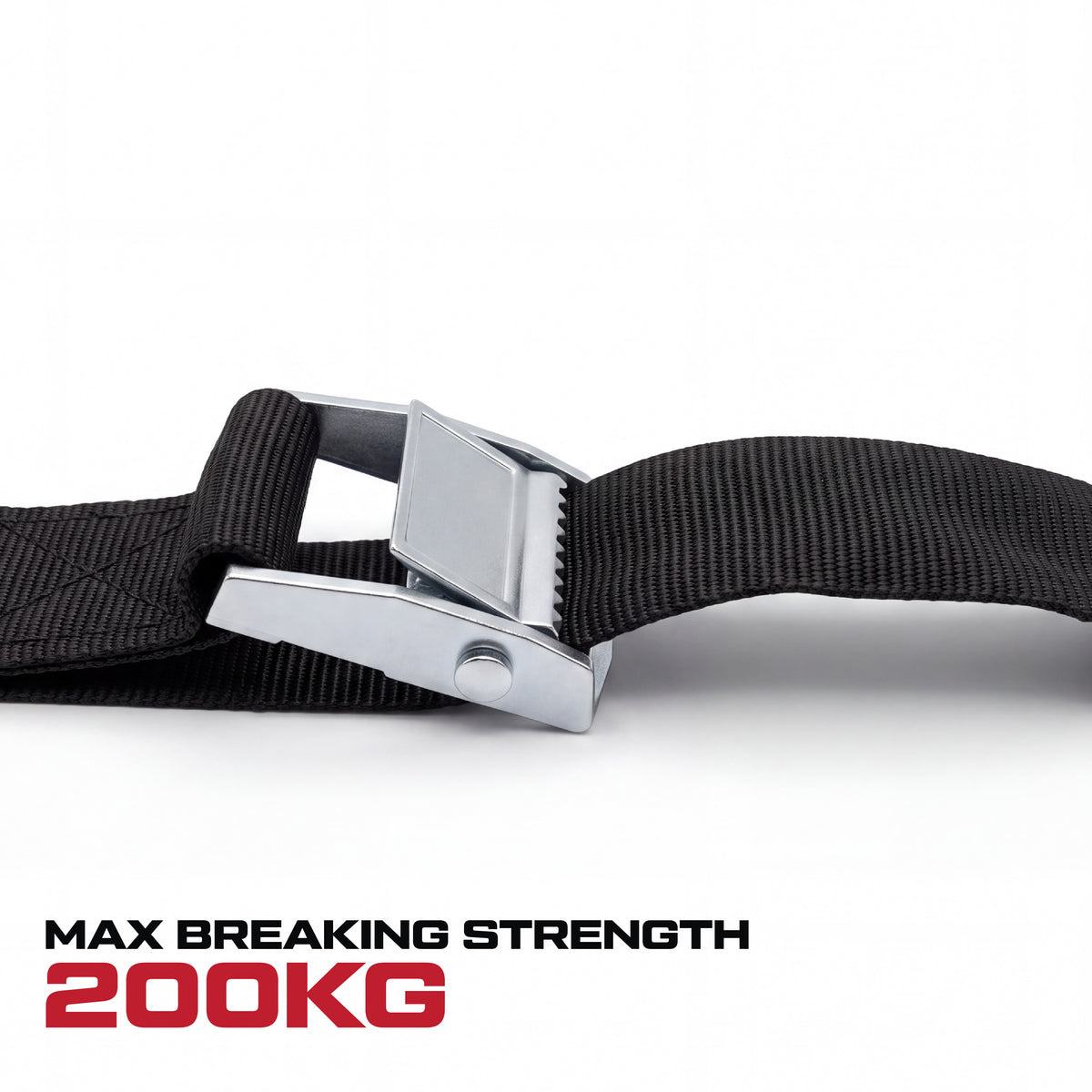 MoverX Tie Down Straps with Cam Buckle, 298cm x 3cm