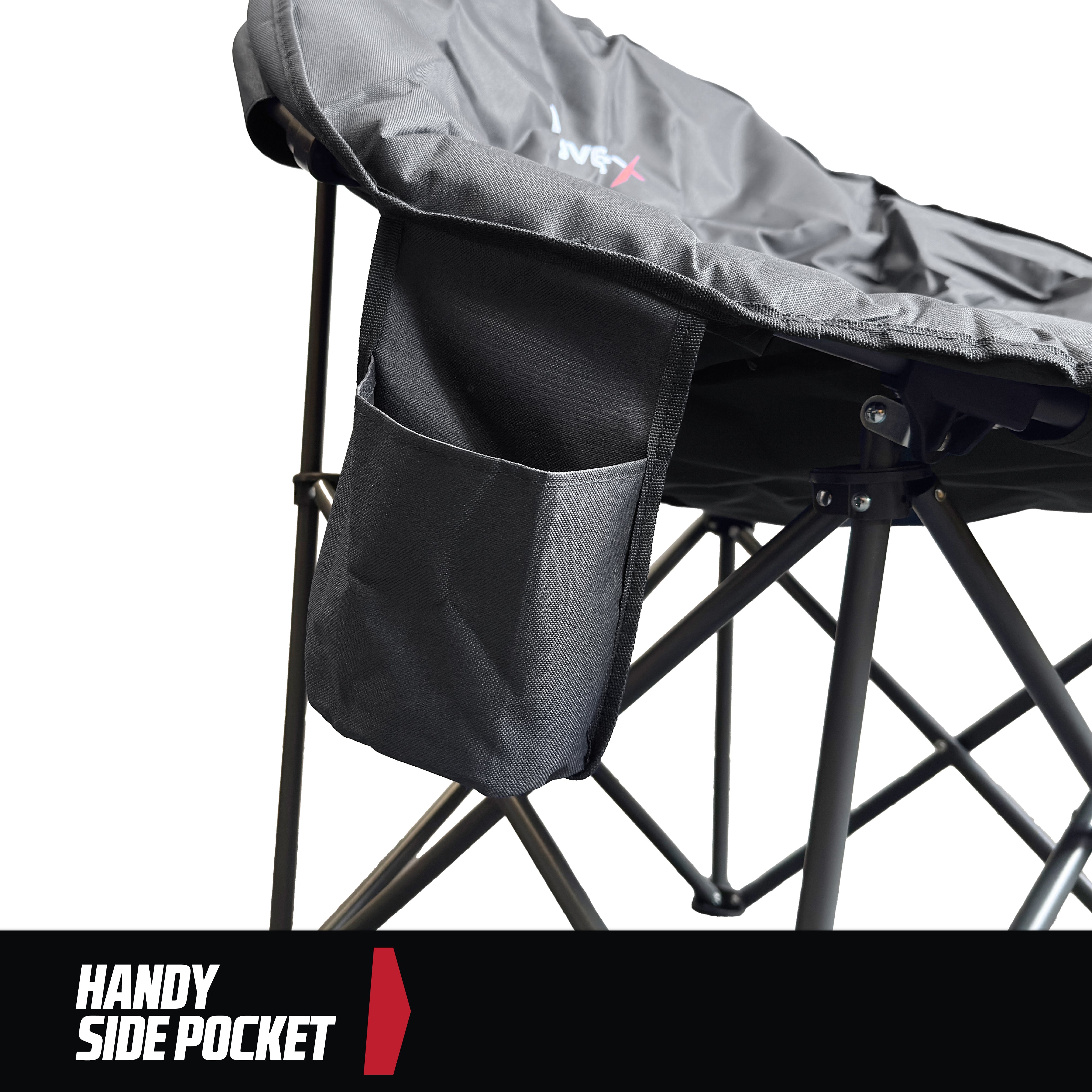 MoverX Lightweight Moon Camping Chair, Capacity 150kg