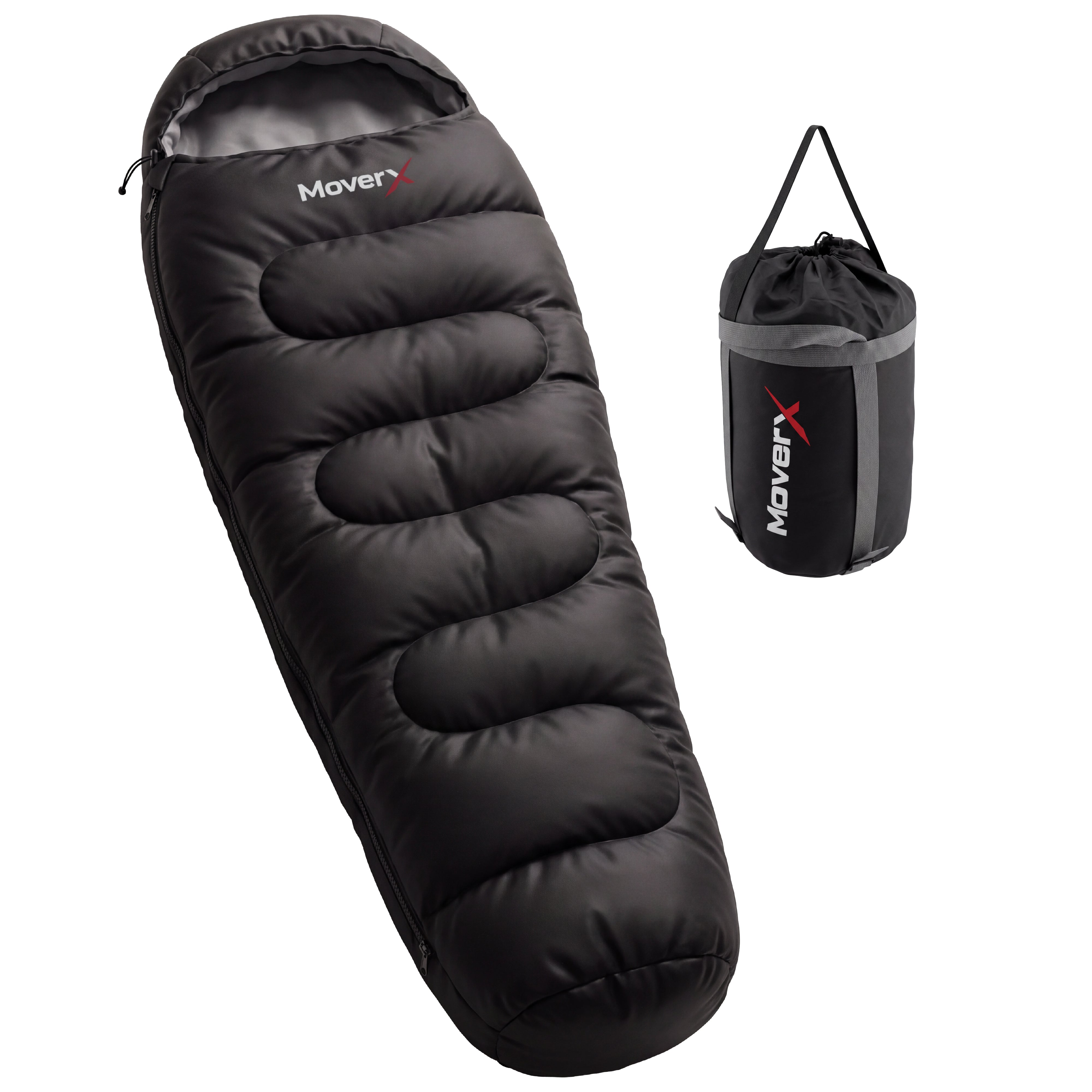 MoverX All Seasons Camping Sleeping Bag with 920g Cotton Filling