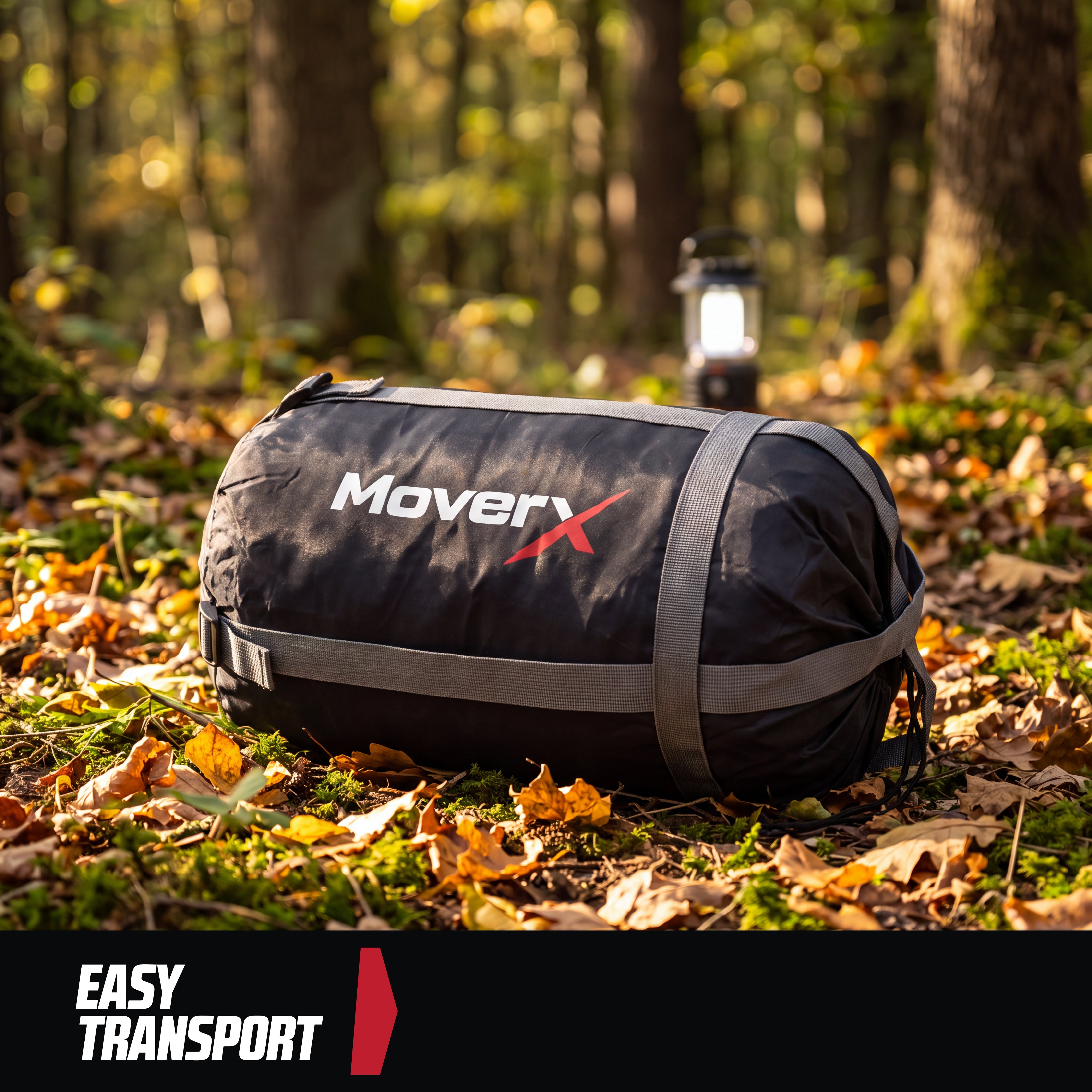 MoverX Lightweight Camping Sleeping Bag - 350 GSM Cotton Filling