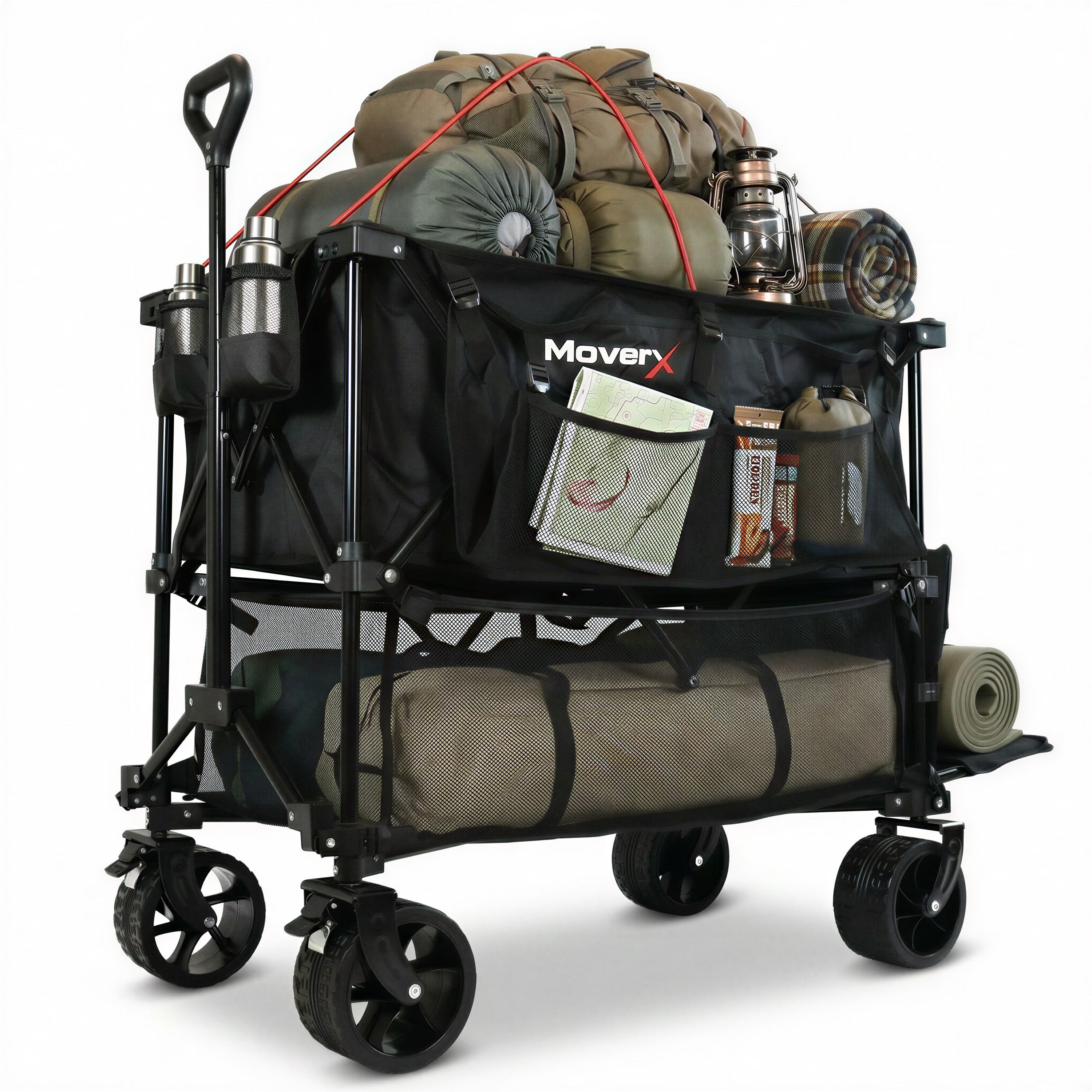 MoverX Double Decker Trolley Wagon 300L