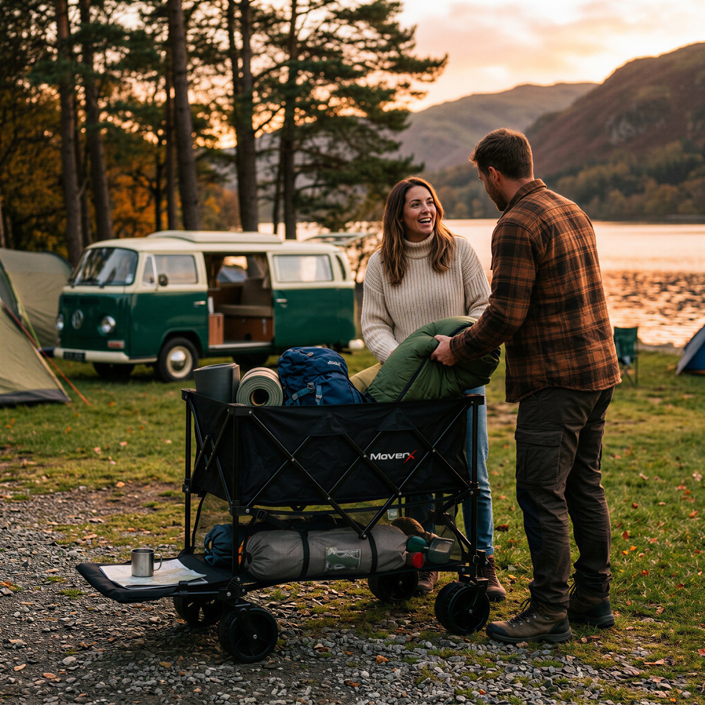 MoverX Double Decker Trolley Wagon 300L