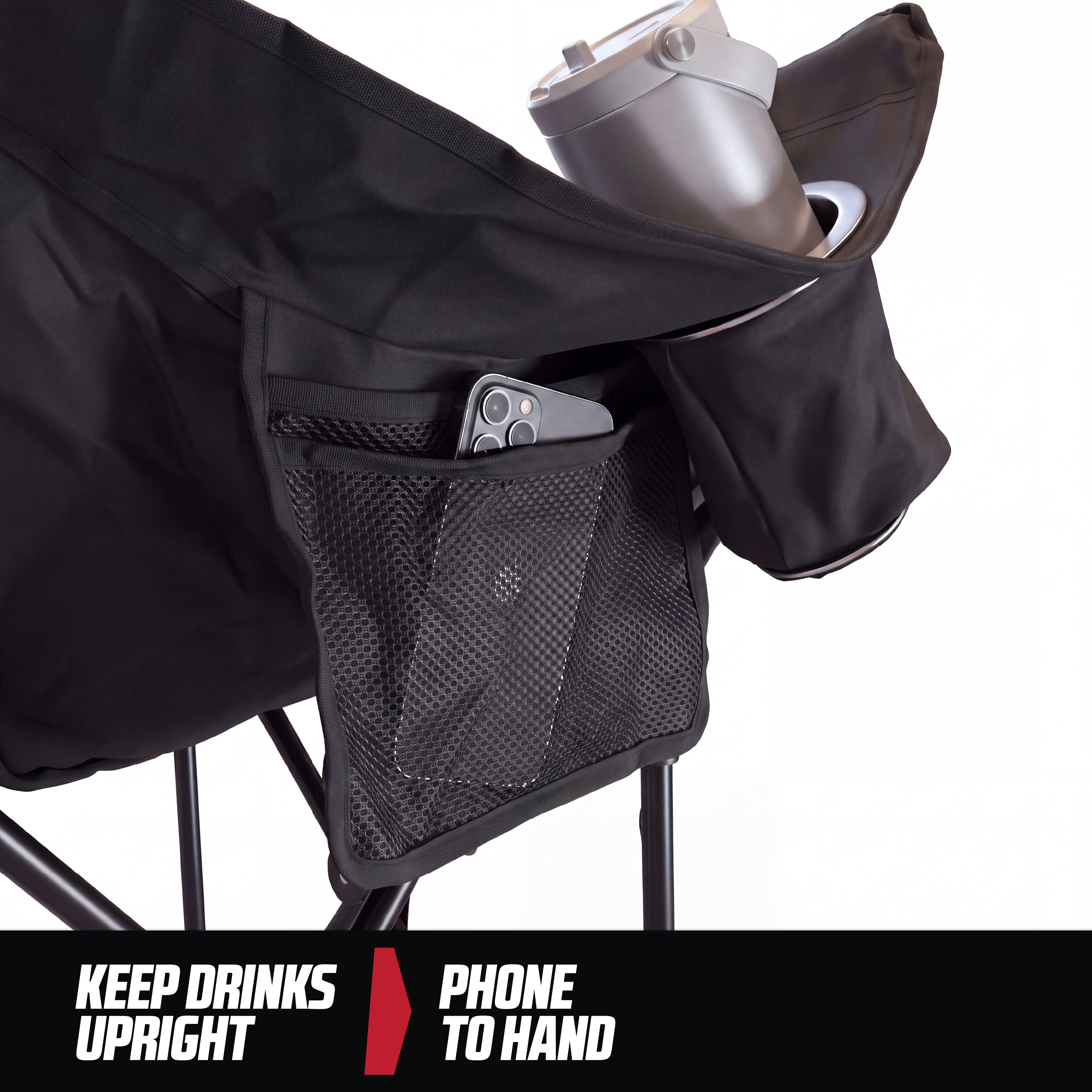 MoverX Oversized Camping Chair - Capacity 120kg