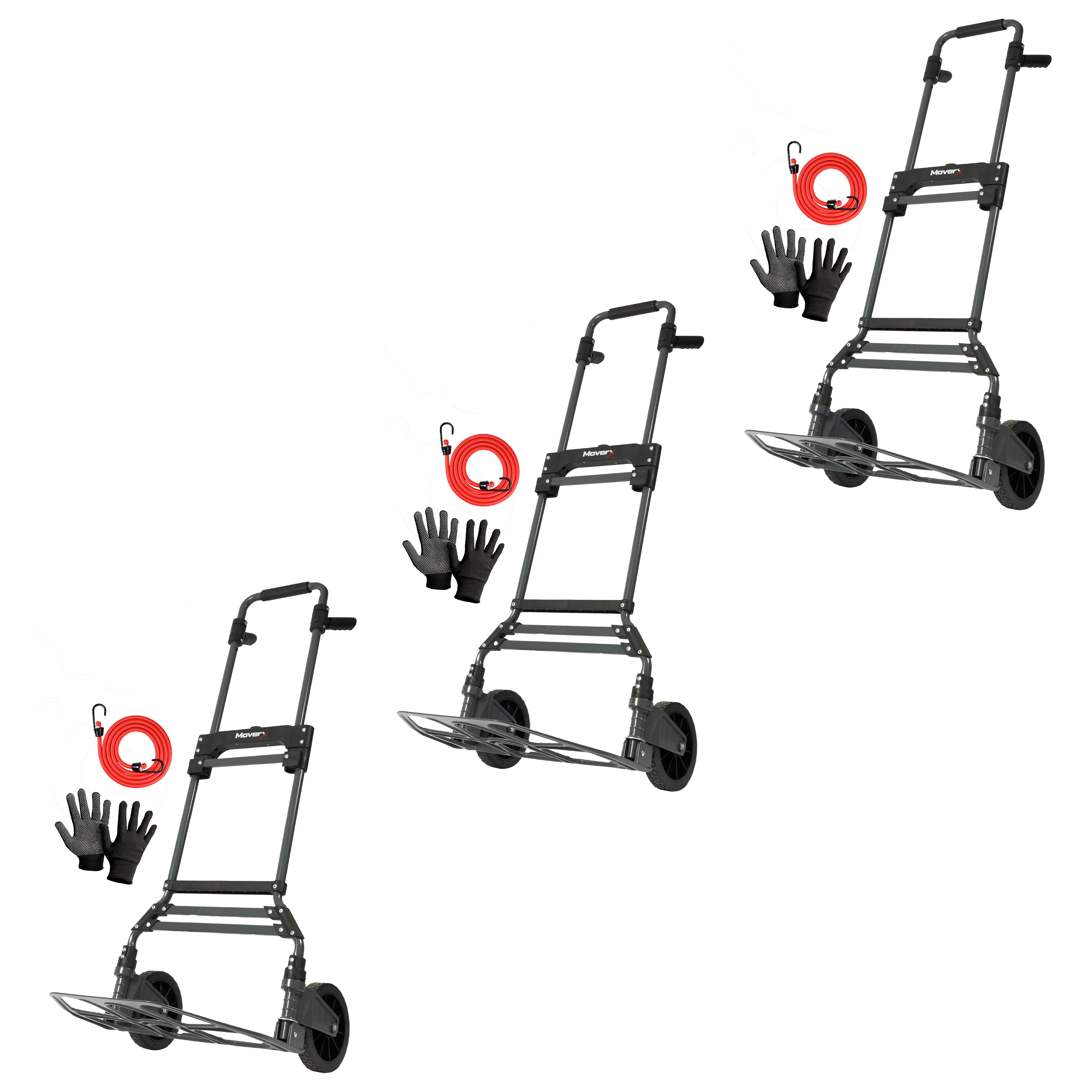 MoverX Sack Truck Folding Aluminium, Capacity 150kg