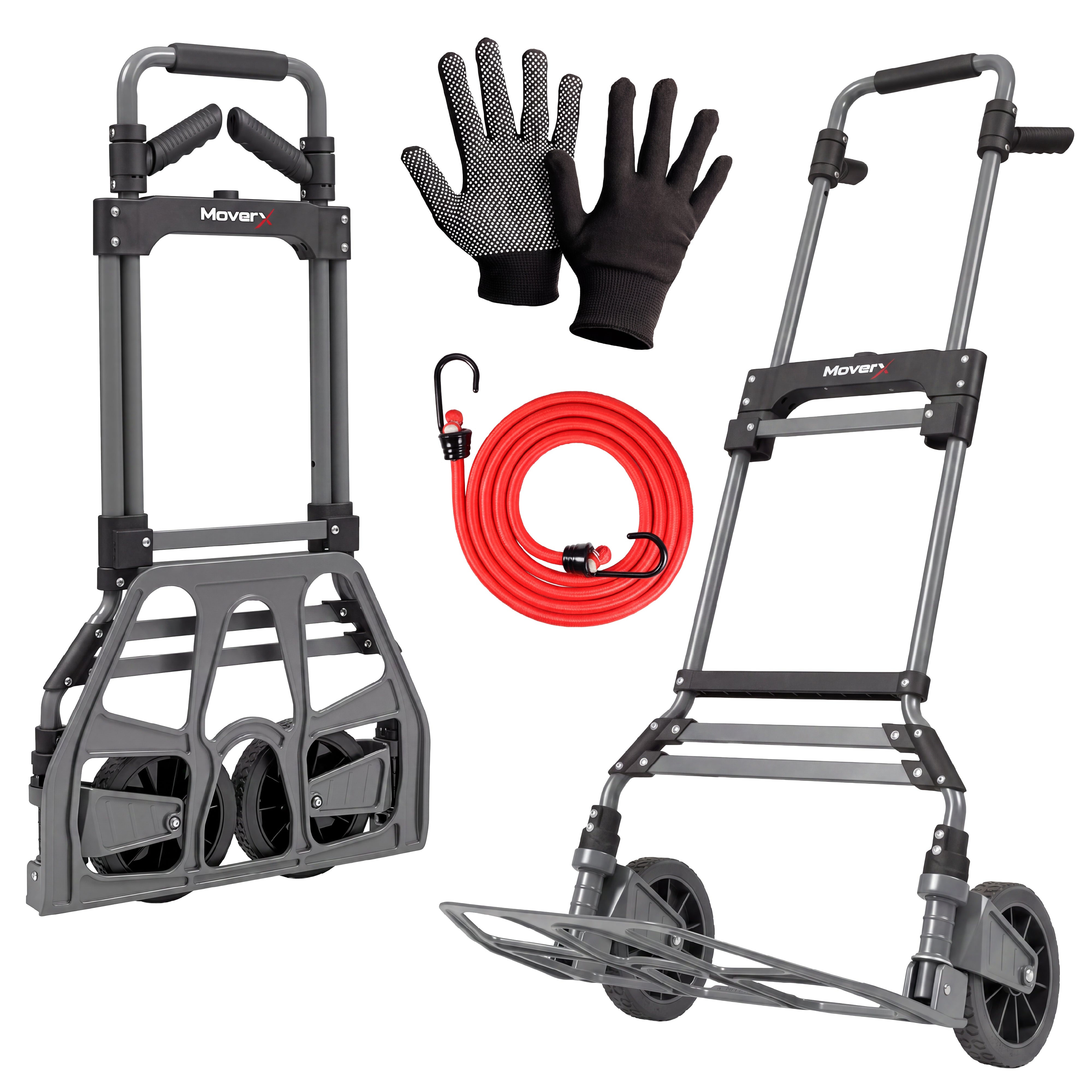 MoverX Sack Truck Folding Aluminium, Capacity 150kg