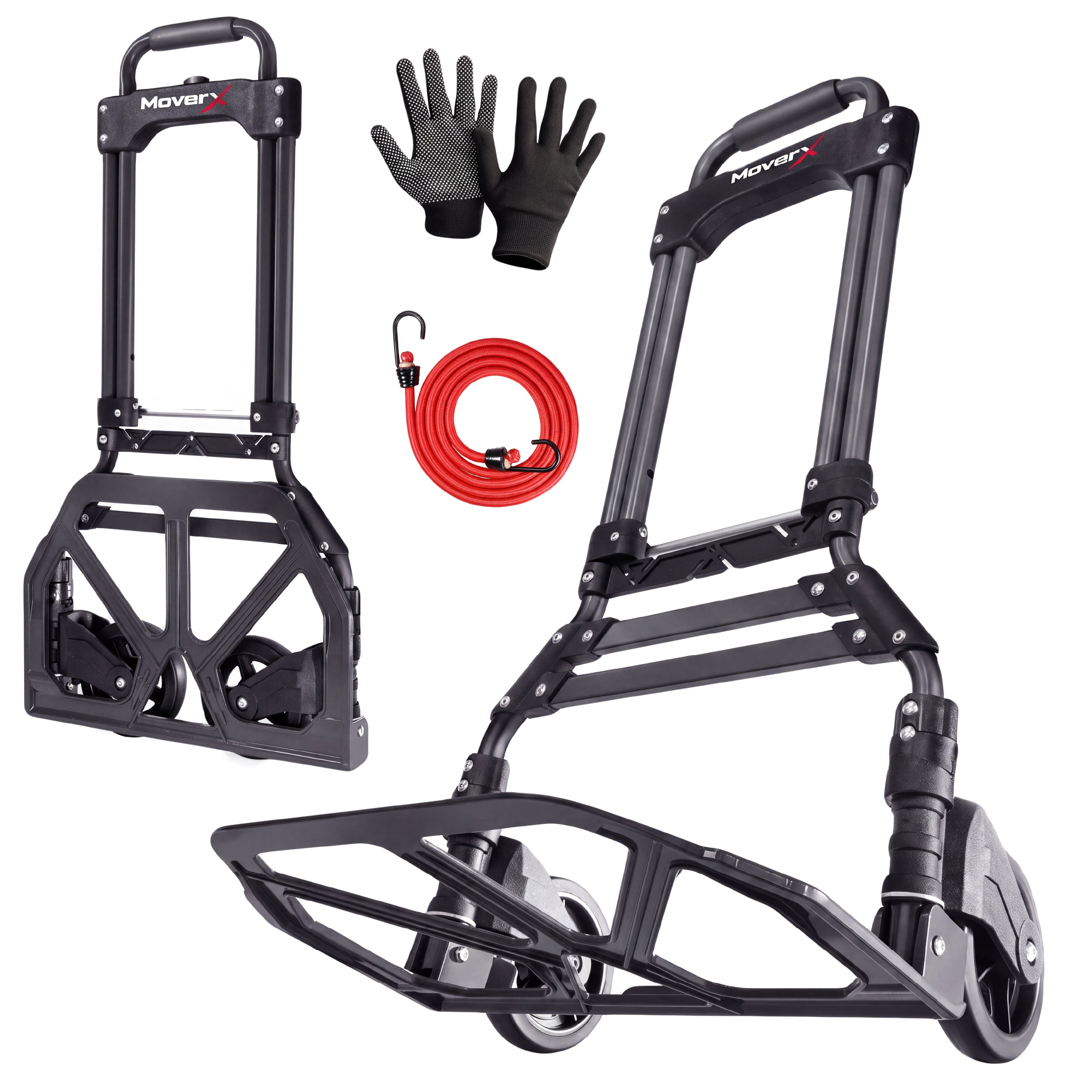 MoverX Sack Truck Folding Aluminium, Capacity 85kg