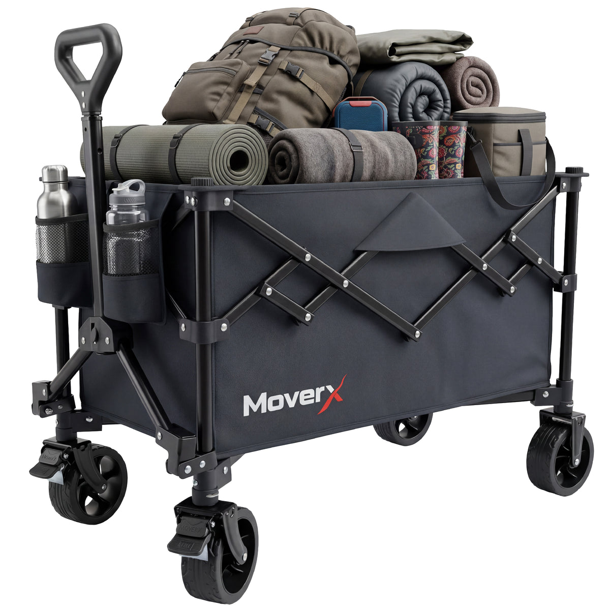 MoverX 120L/100kg Folding Camping Trolley Lite