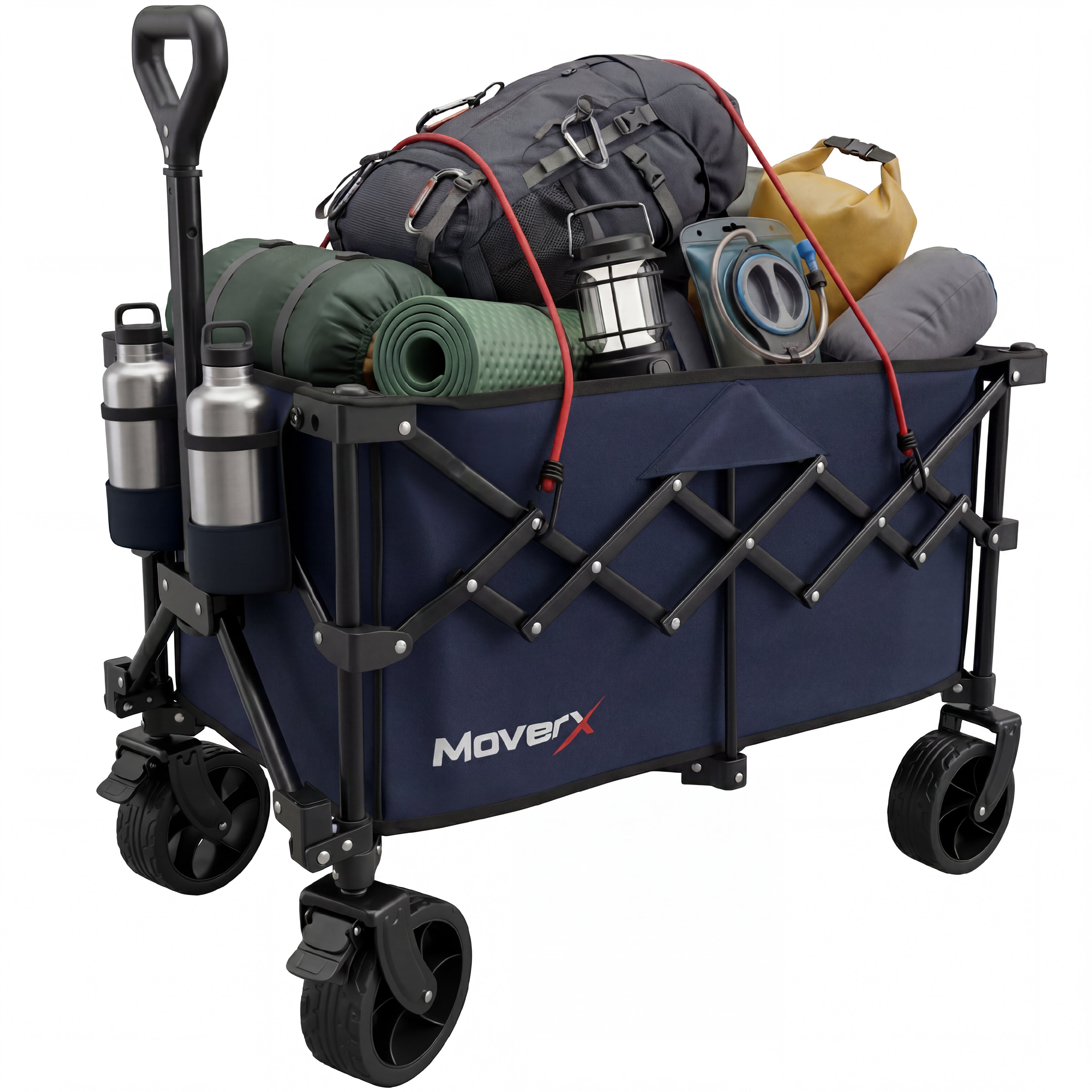 MoverX 120L/150kg Folding Camping Trolley