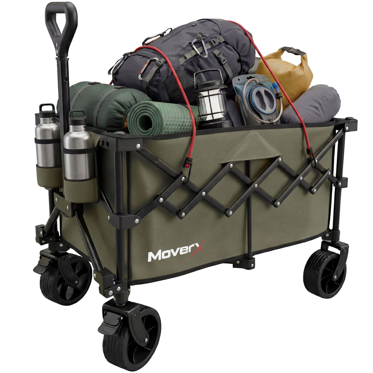 MoverX 120L/150kg Folding Camping Trolley