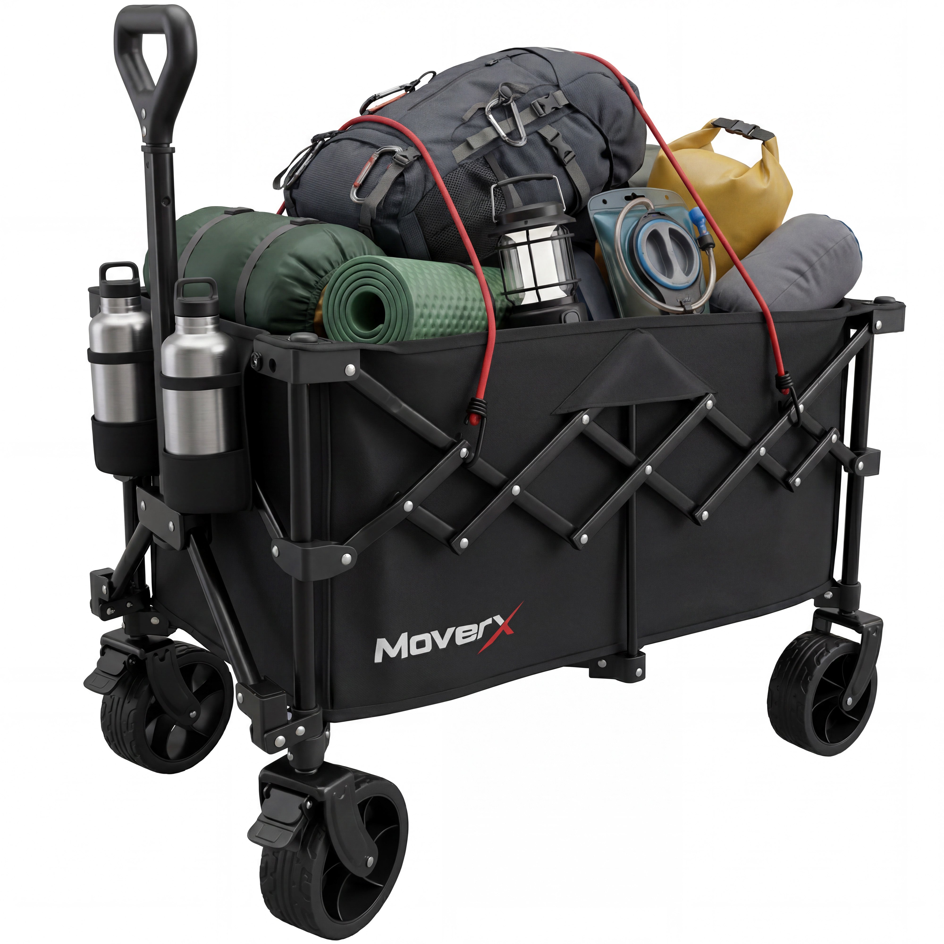 MoverX 120L/150kg Folding Camping Trolley