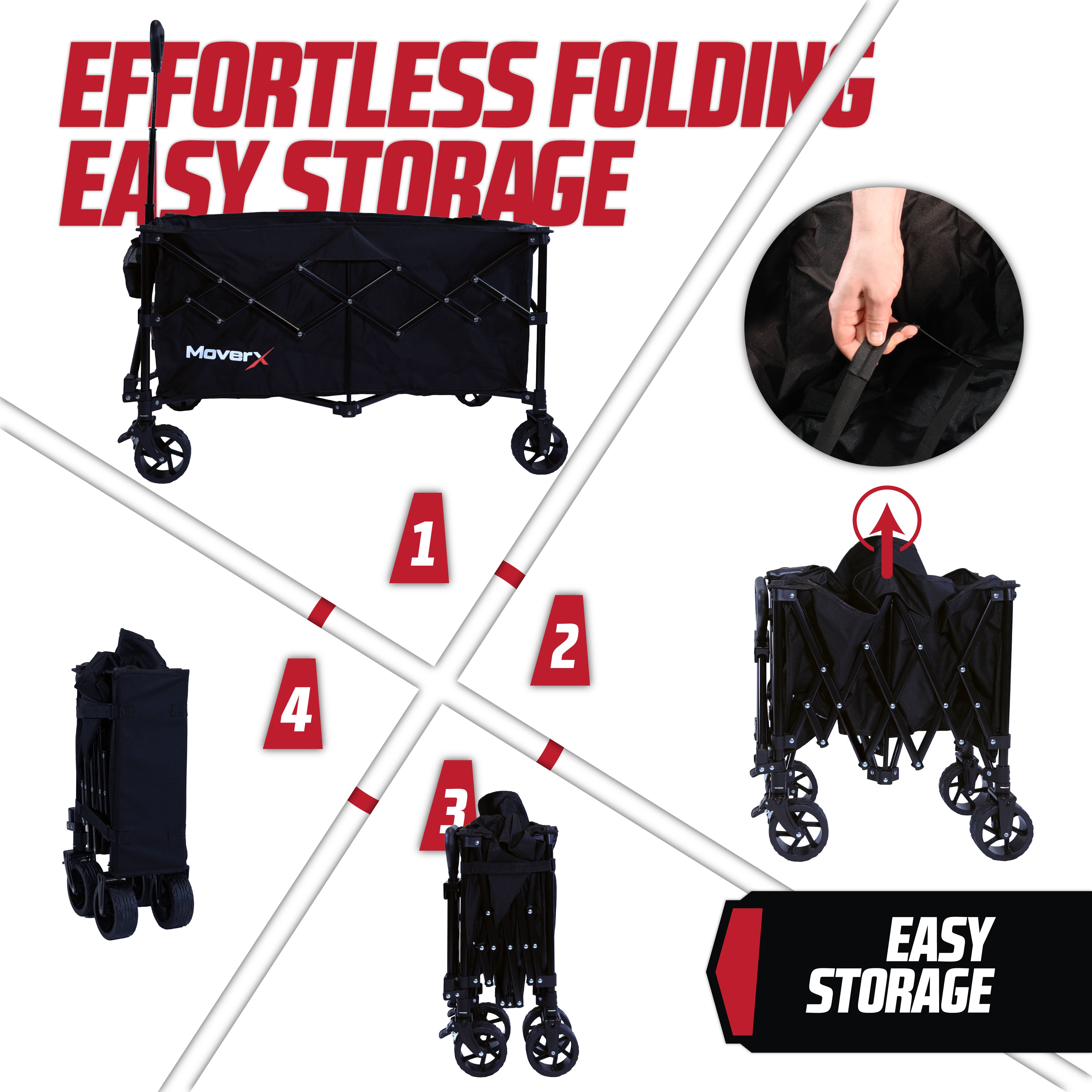 MoverX 220L Folding Camping Trolley
