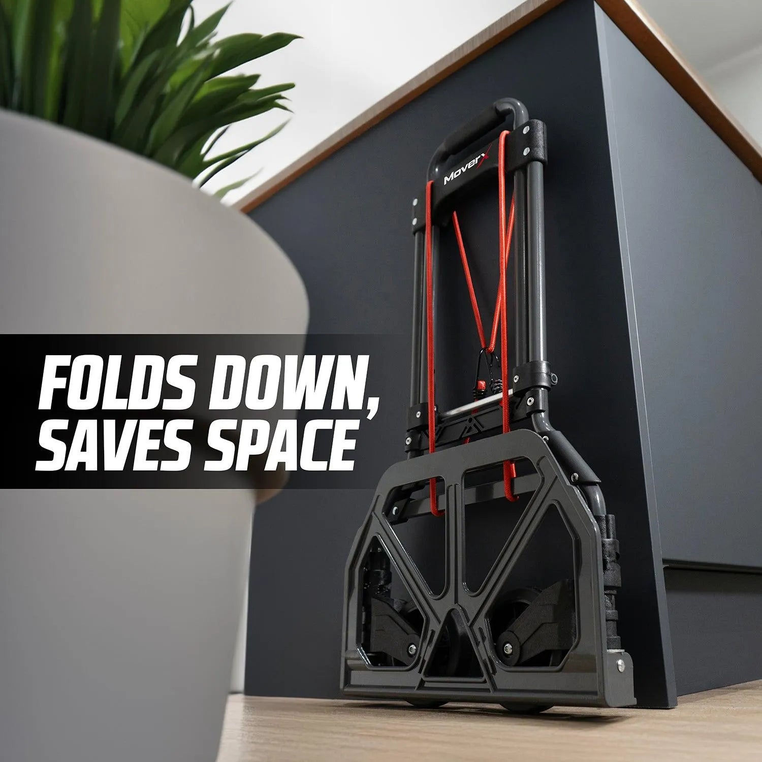 MoverX Aluminium Folding Hand Truck 80kg - MoverX