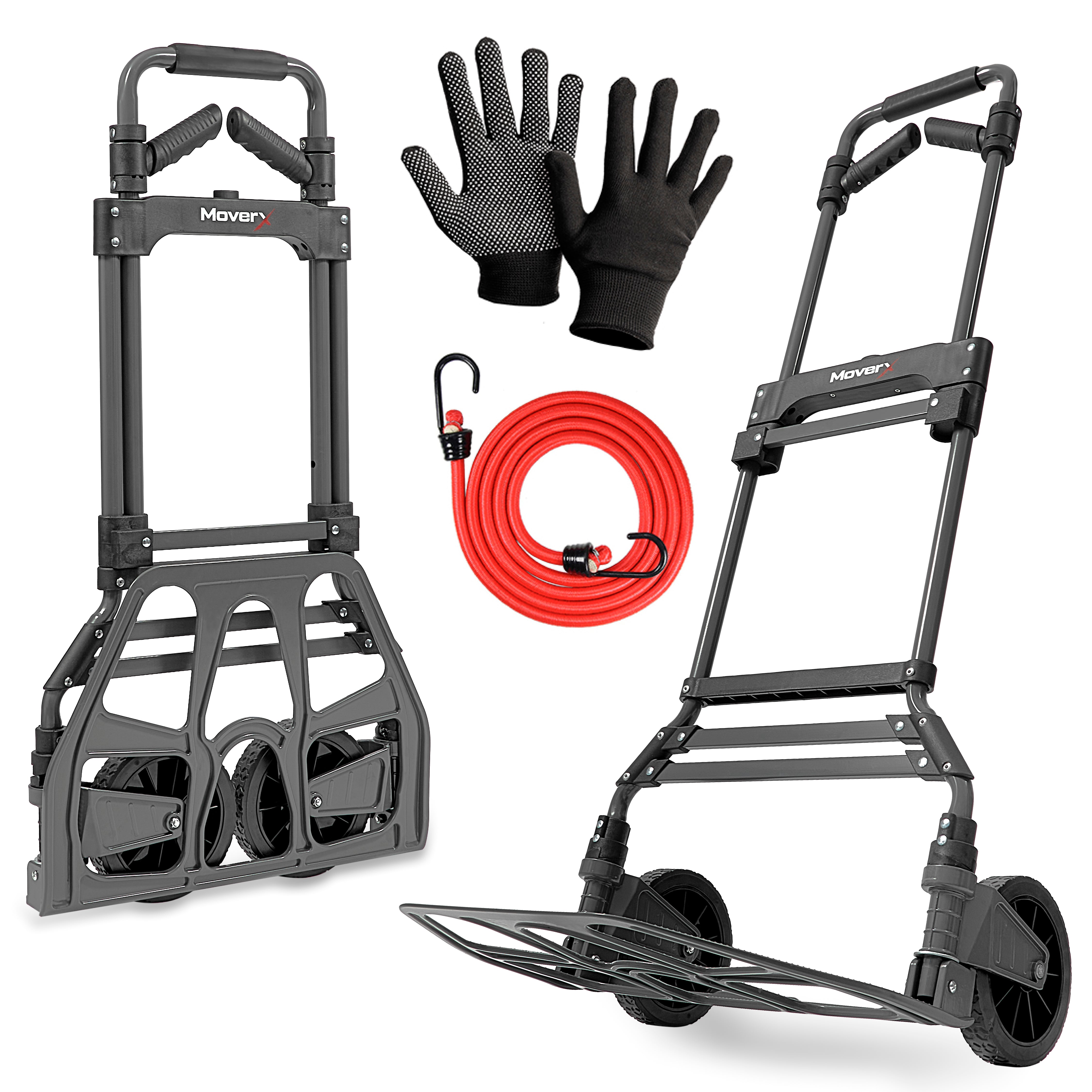 MoverX 150kg Sack Truck Heavy-Duty Folding Aluminium