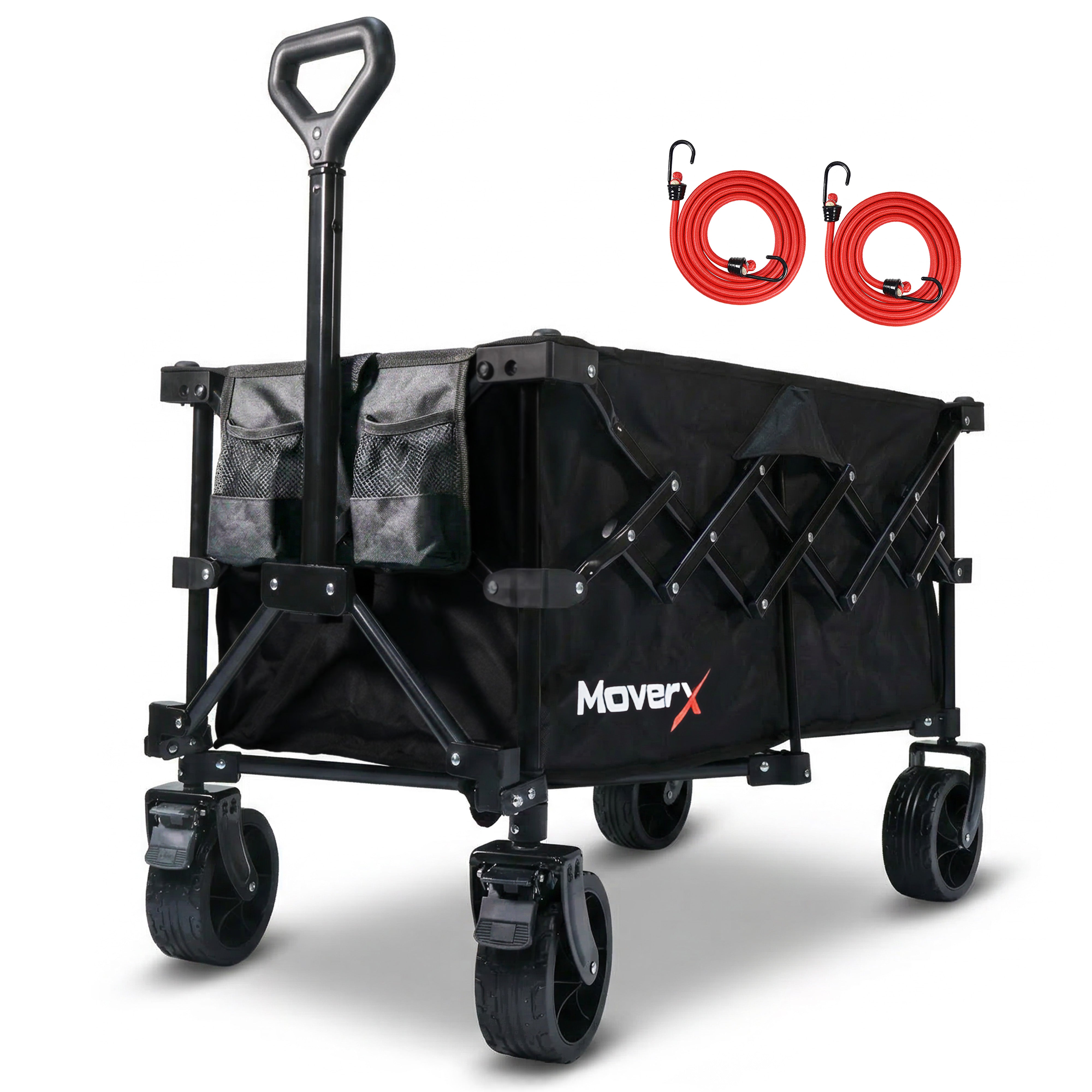 MoverX 120L Folding Camping Trolley Festival Wagon