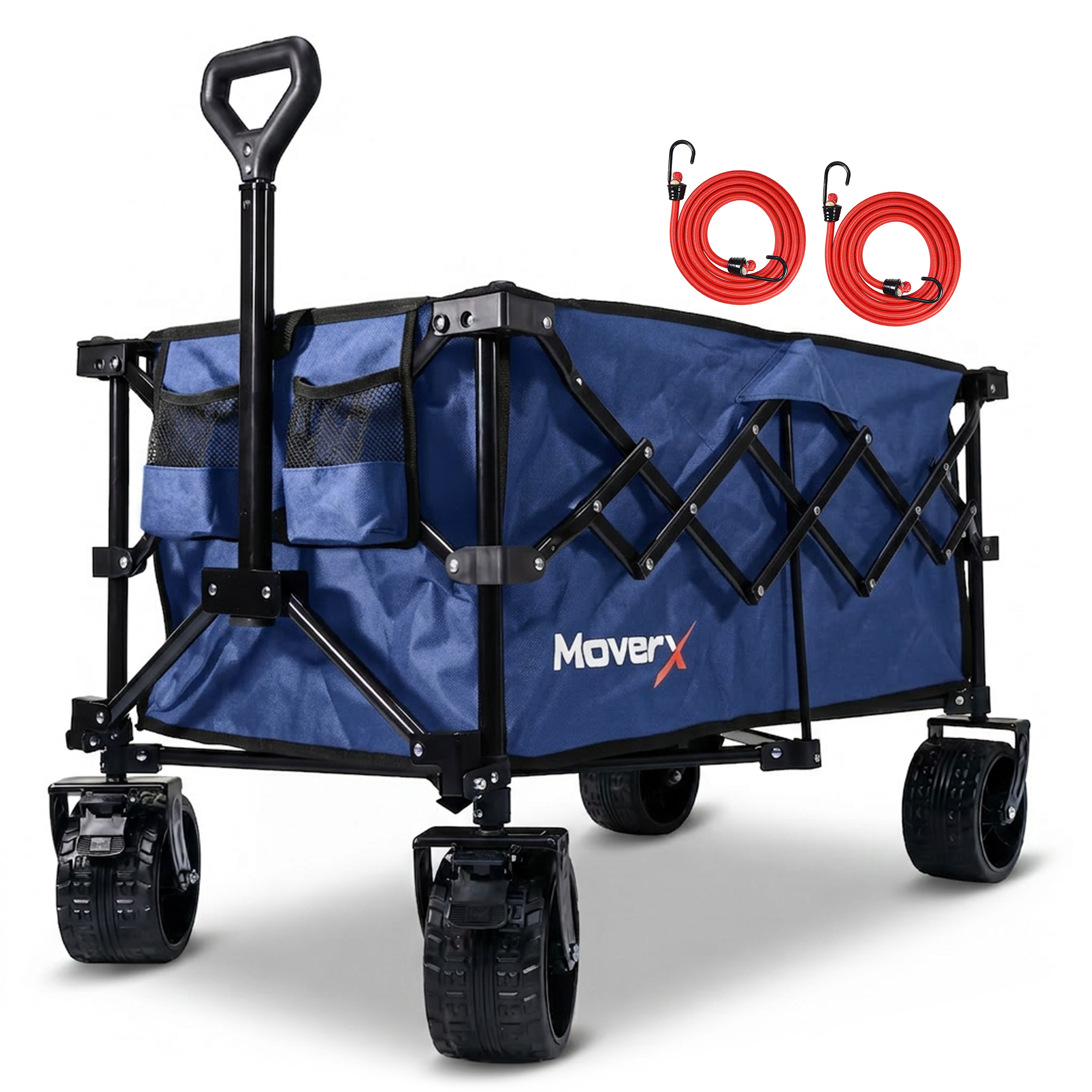 MoverX 200L Folding Camping Trolley Festival Wagon