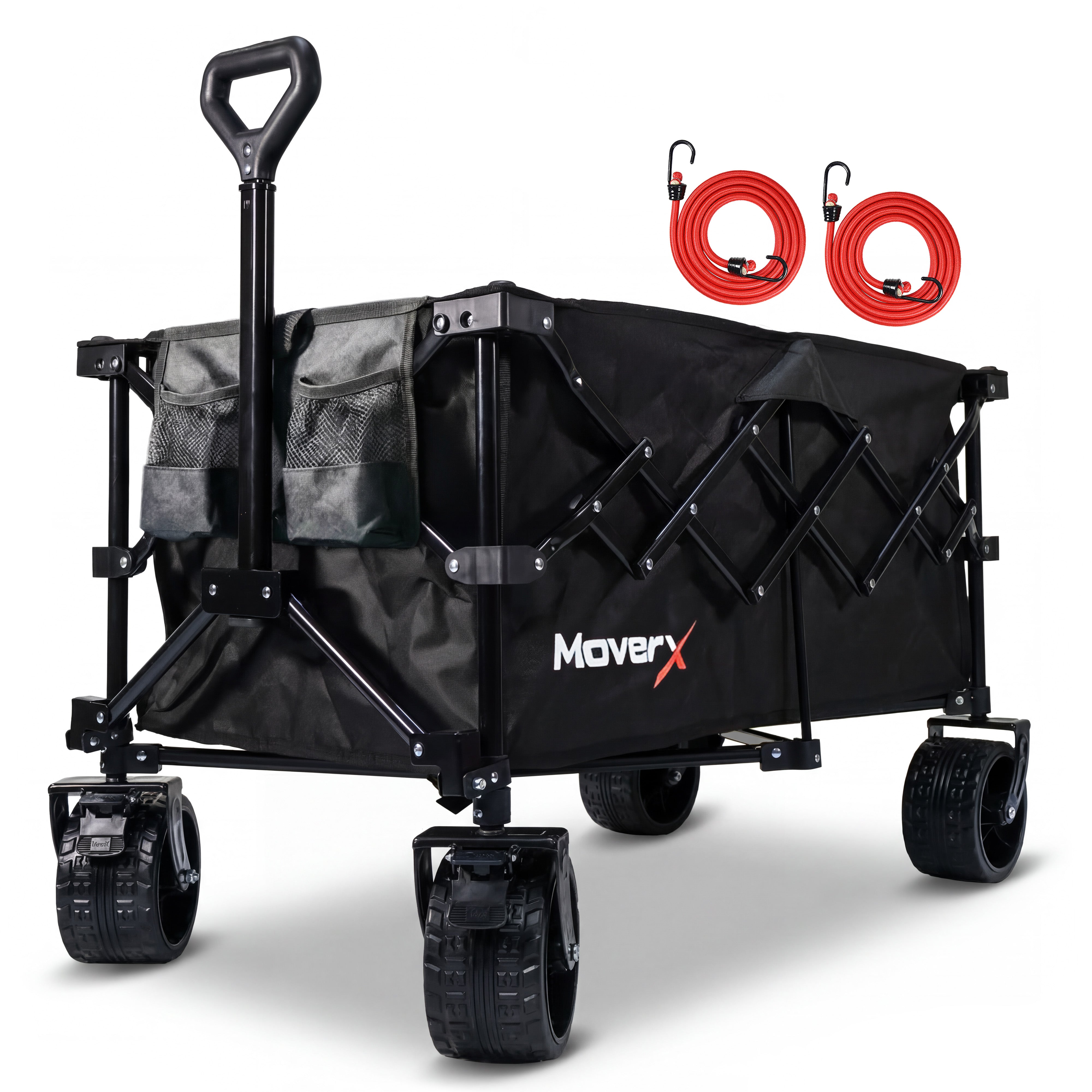 MoverX 200L Folding Camping Trolley Festival Wagon